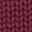 Lucy Grob gestrickte Baumwollstrickjacke-Sattes Weinrot