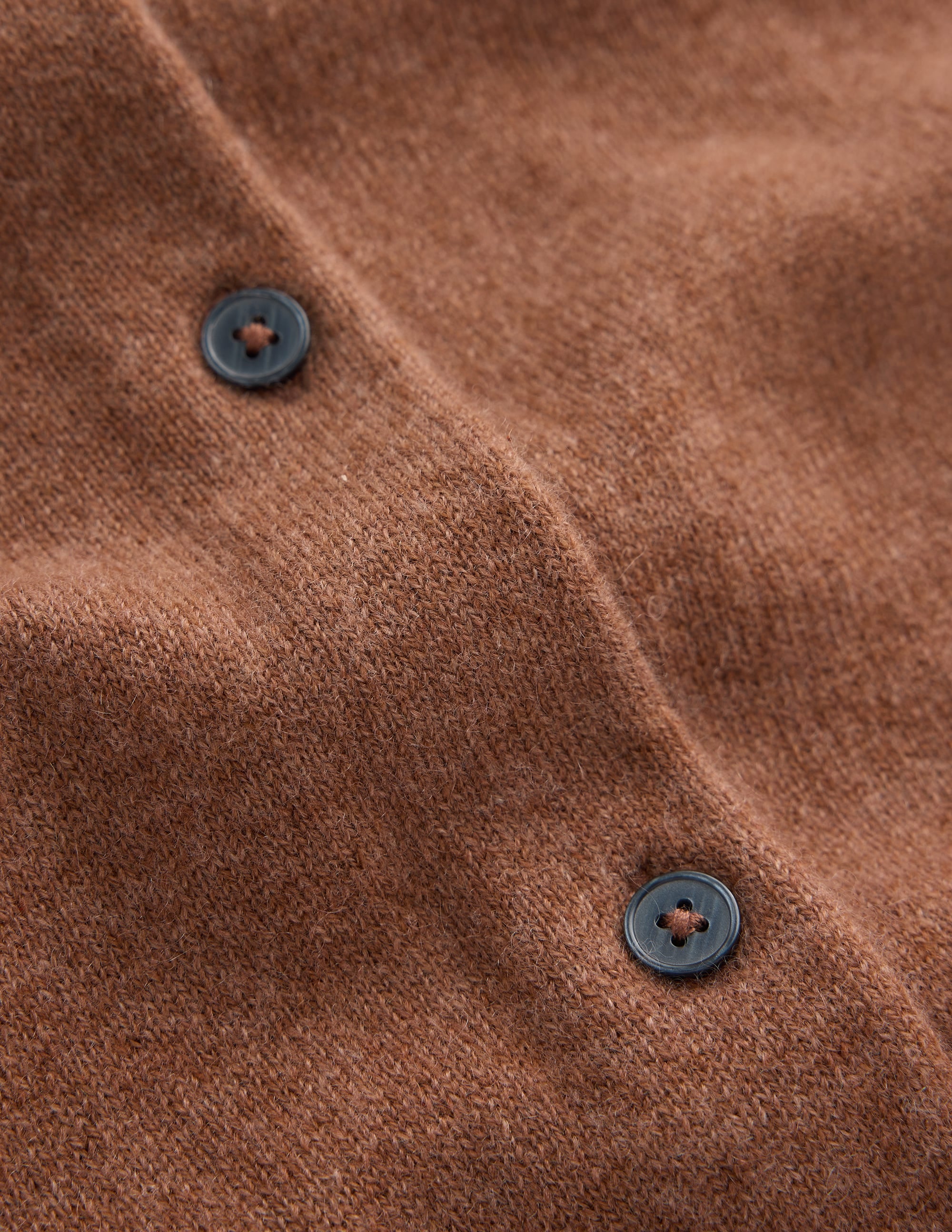 Elsie Kaschmir-Strickjacke mit Rundhalsausschnitt-Warmer Ingwer - Image 6