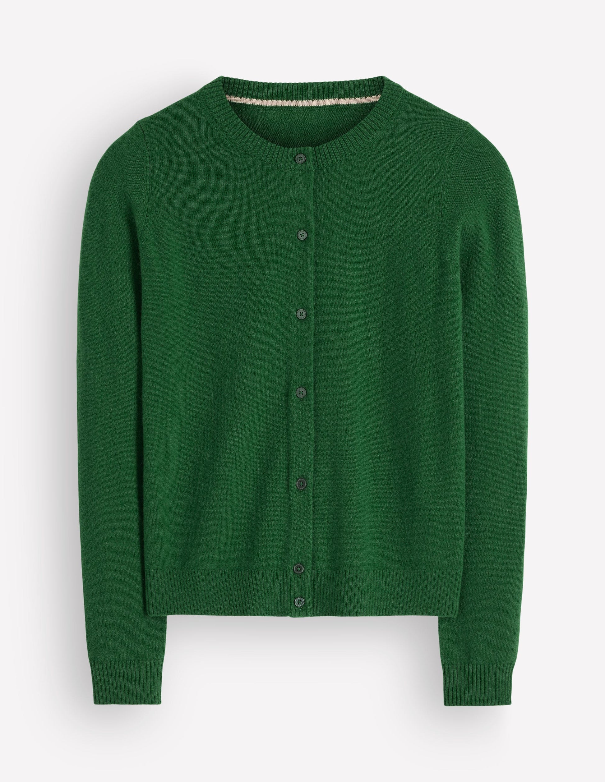 Cardigan Elsie en cachemire-Vert frais-5