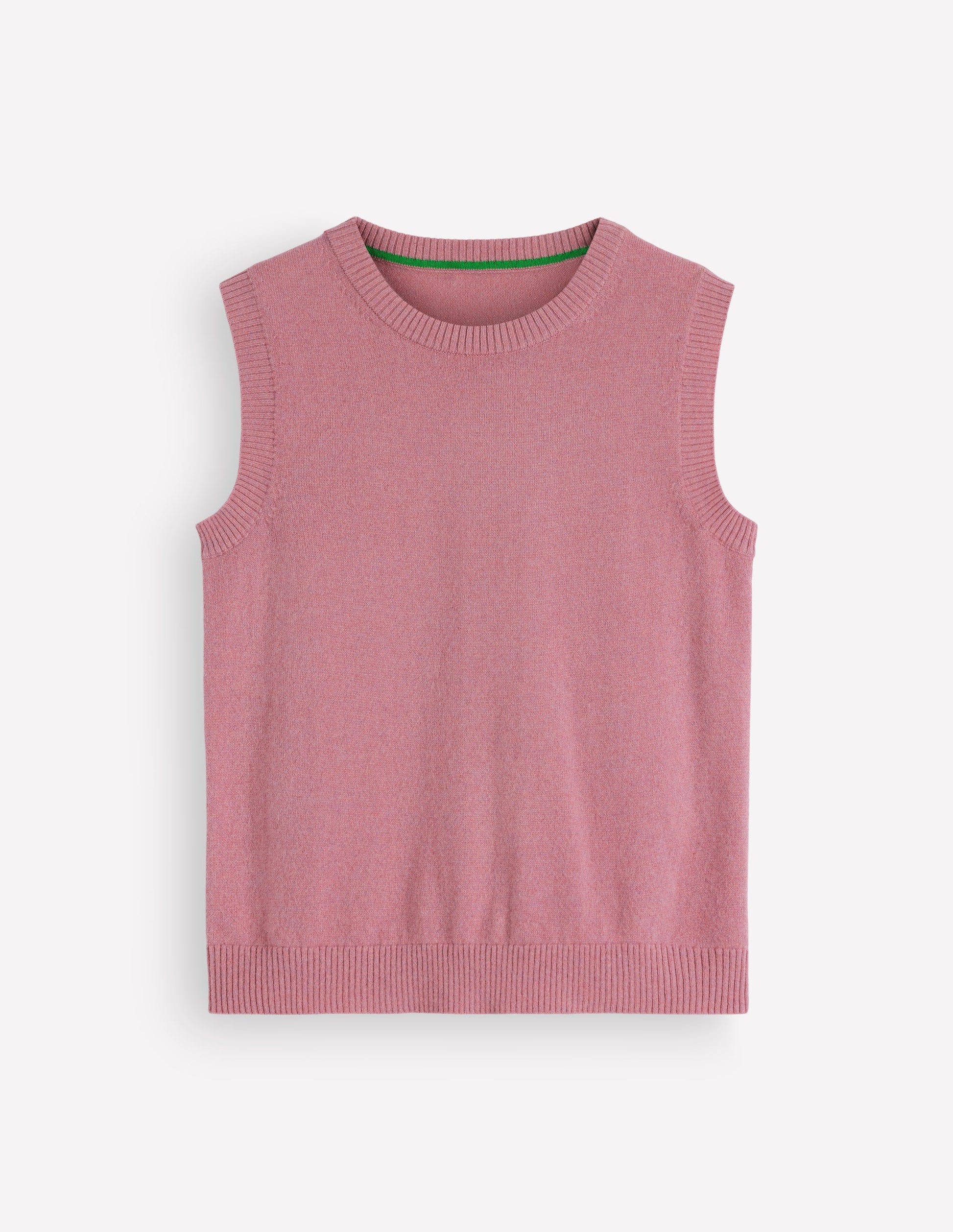 Elsie Kaschmir-Pullunder-Rosa Heide-6