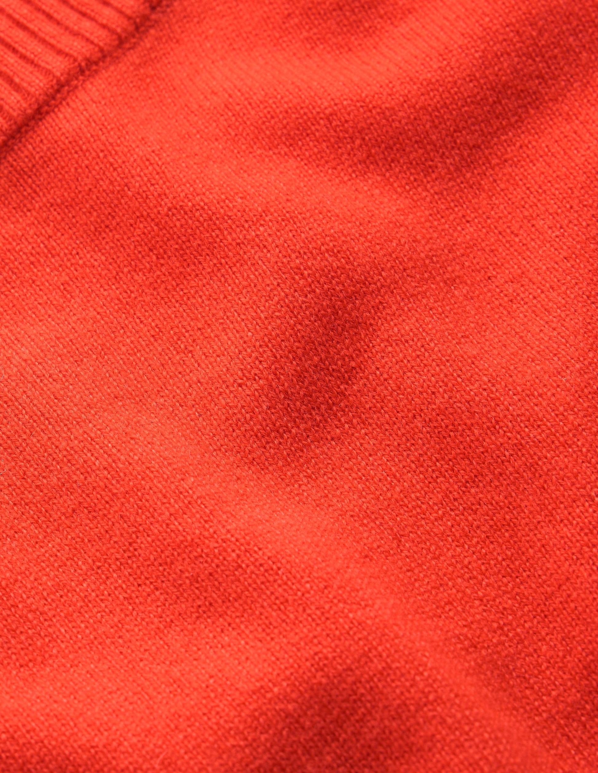 Elsie Kaschmir-T-Shirt mit Rundhalsausschnitt-Orange Lilie-8