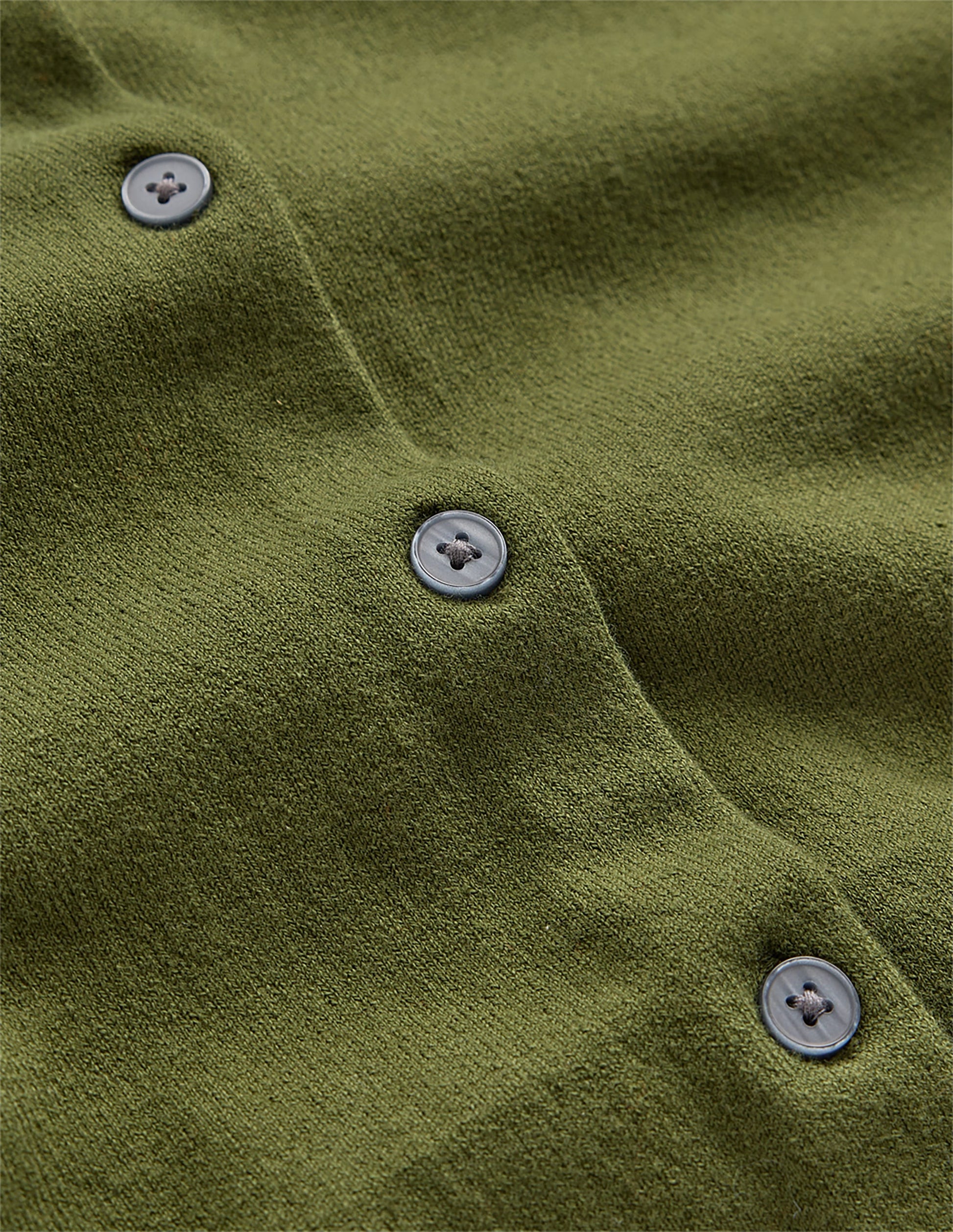 Cardigan Camilla en coton-Vert forêt-7