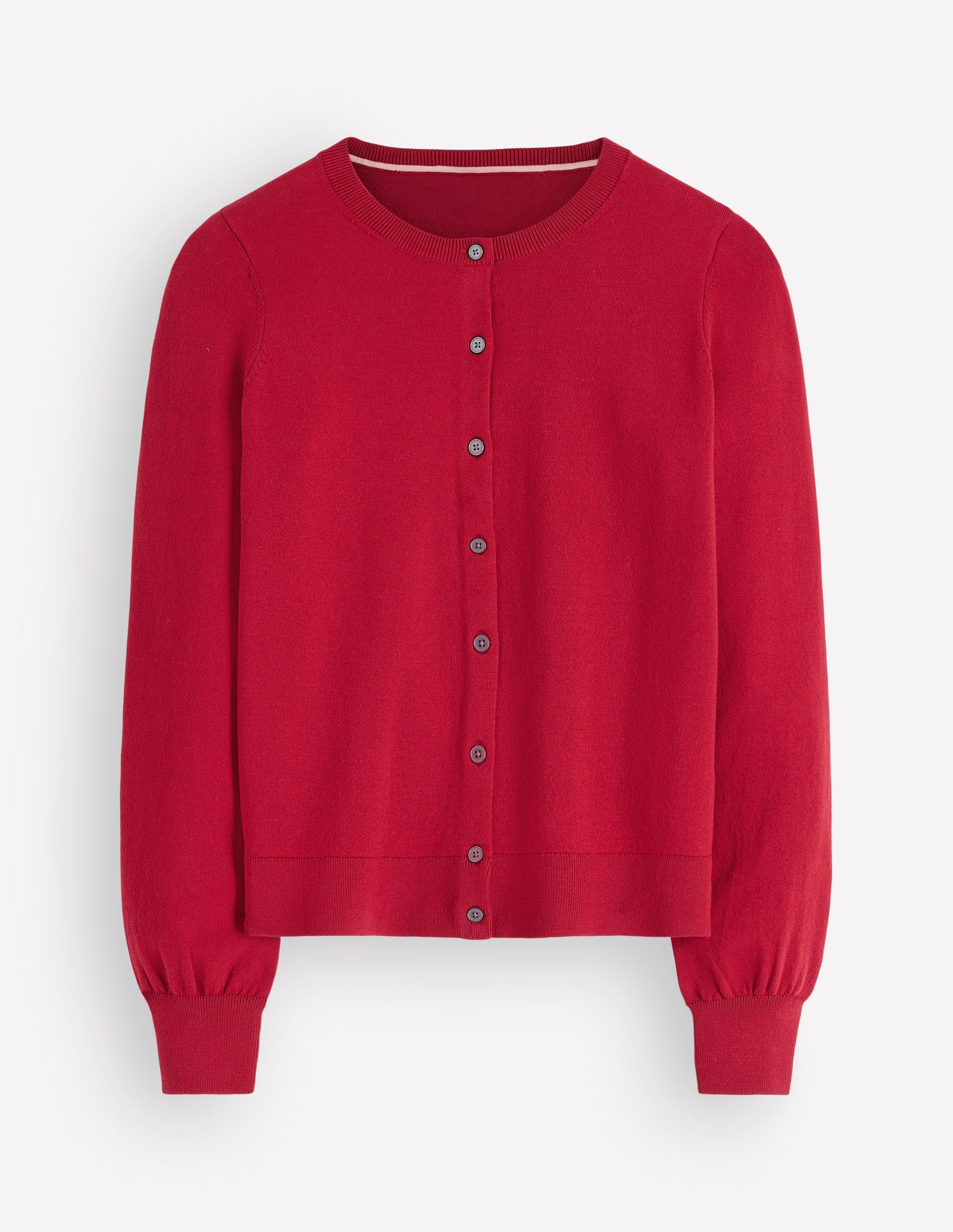 Cardigan Camilla en coton-Pourpre-7
