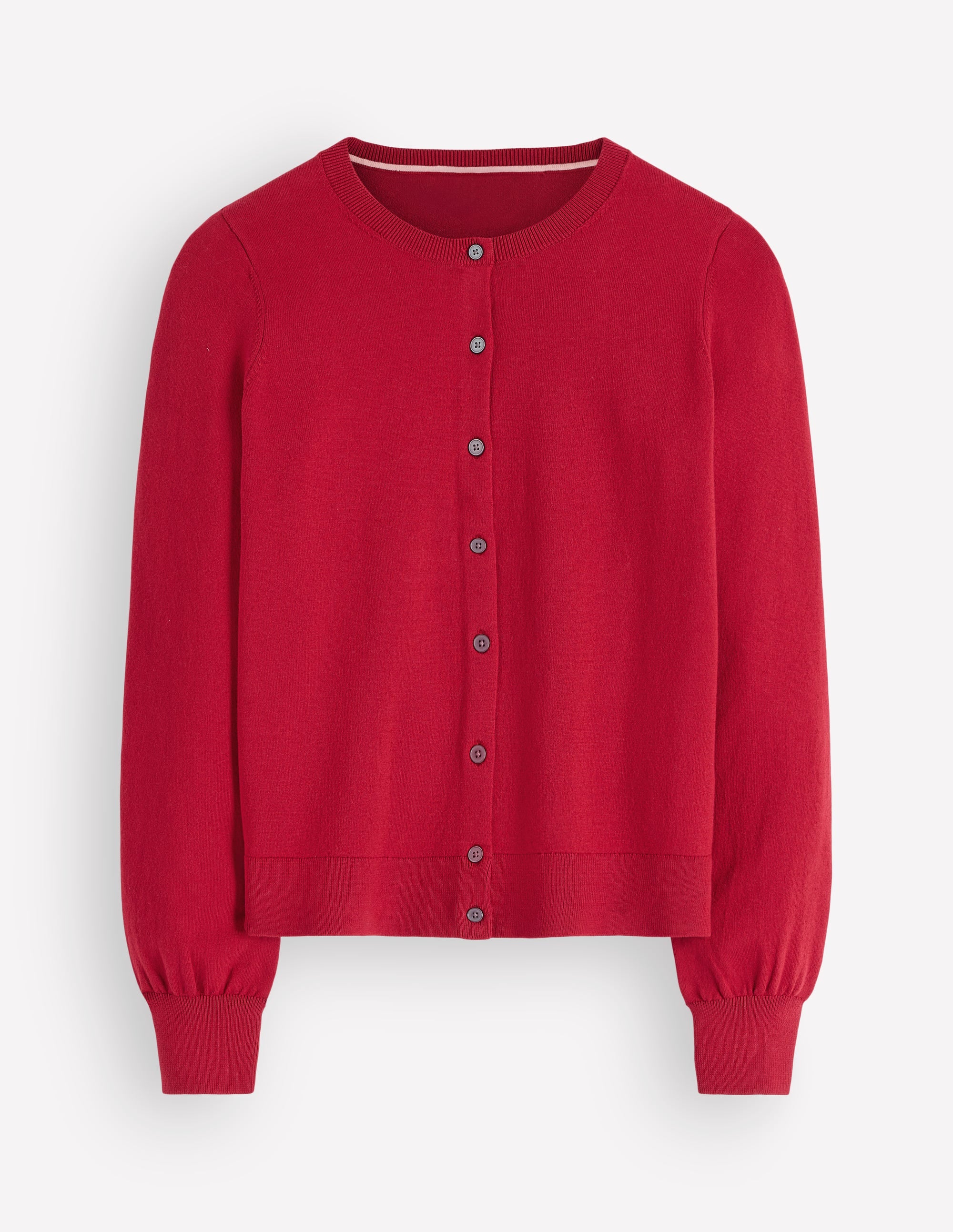 Cardigan Camilla en coton-Pourpre - Image 7