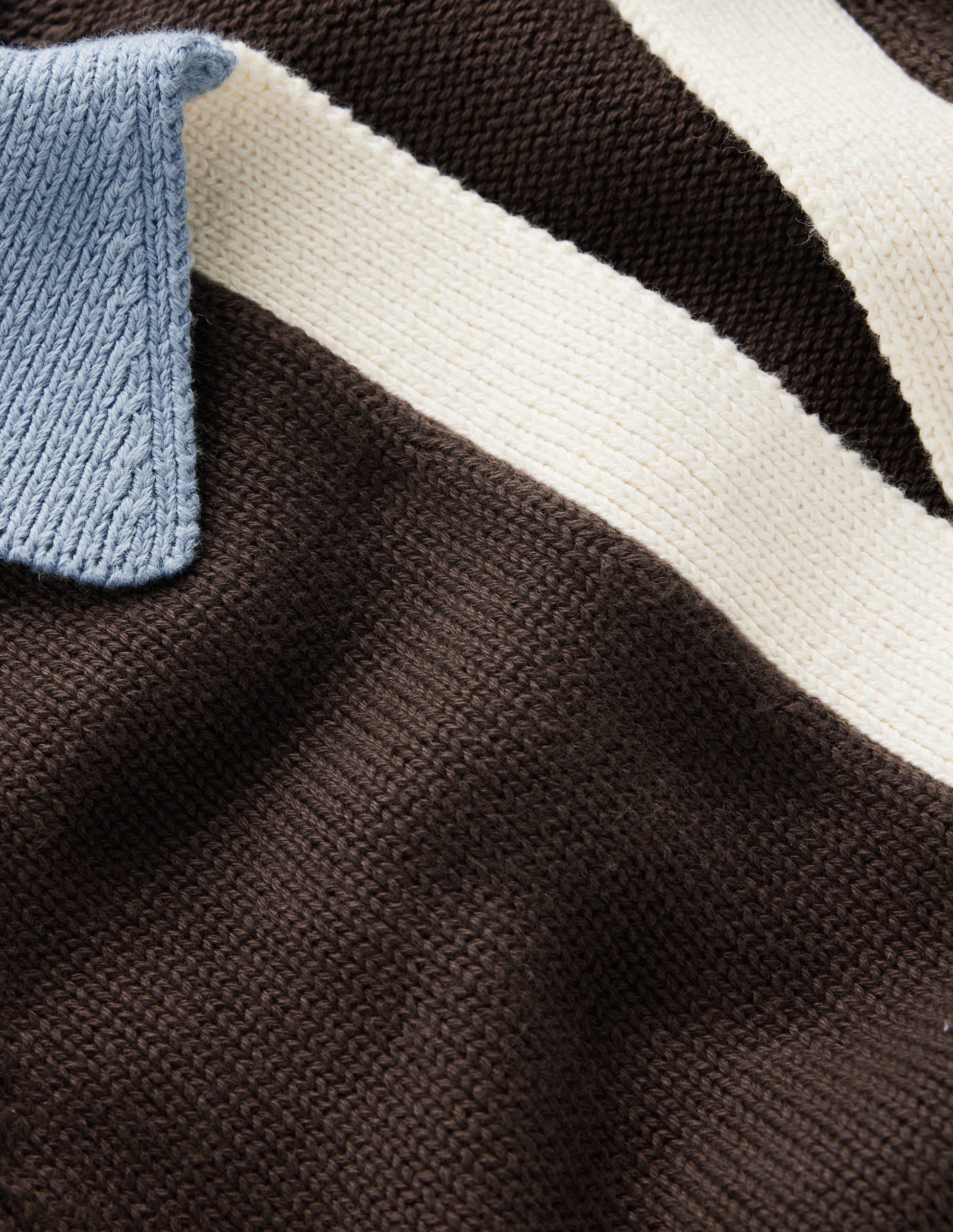 Lucy Henley-Pullover aus Baumwolle-Bitterschokolade-7