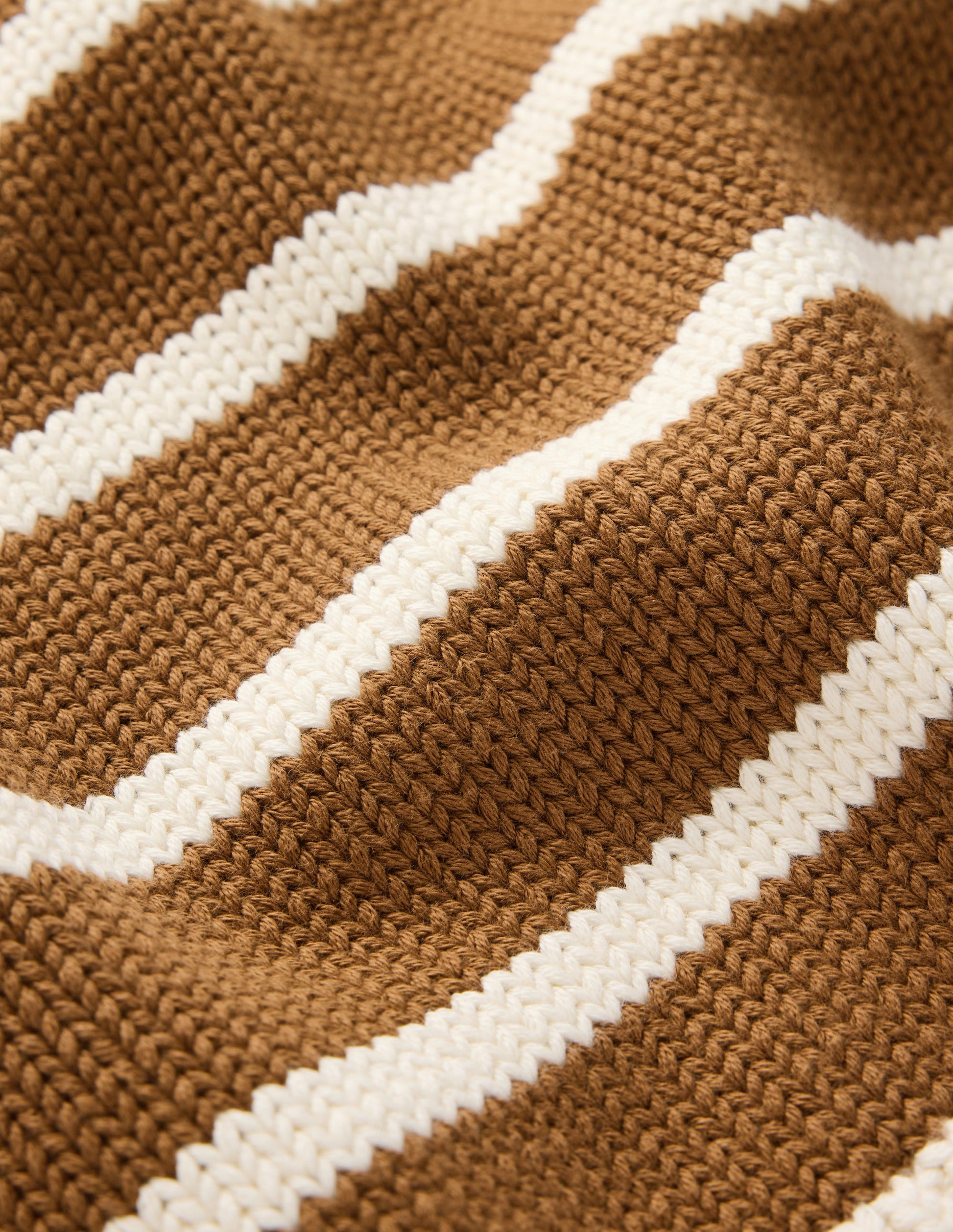 Lucy Baumwollpullover mit V-Ausschnitt-Lebkuchen, Naturweiß-9