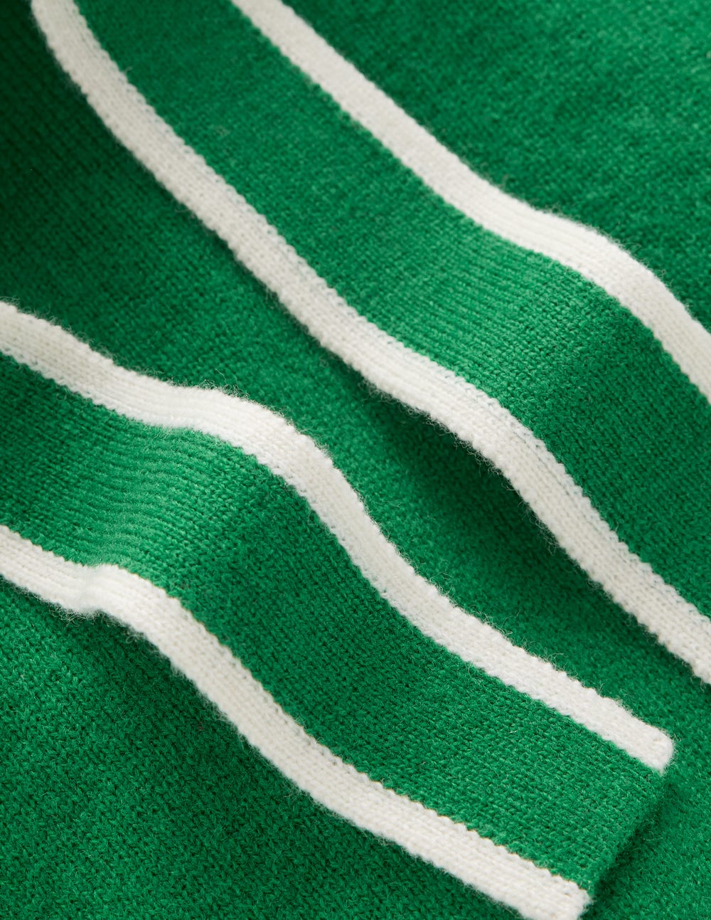 Bow Neck Knitted T-shirt-Fresh Green-6