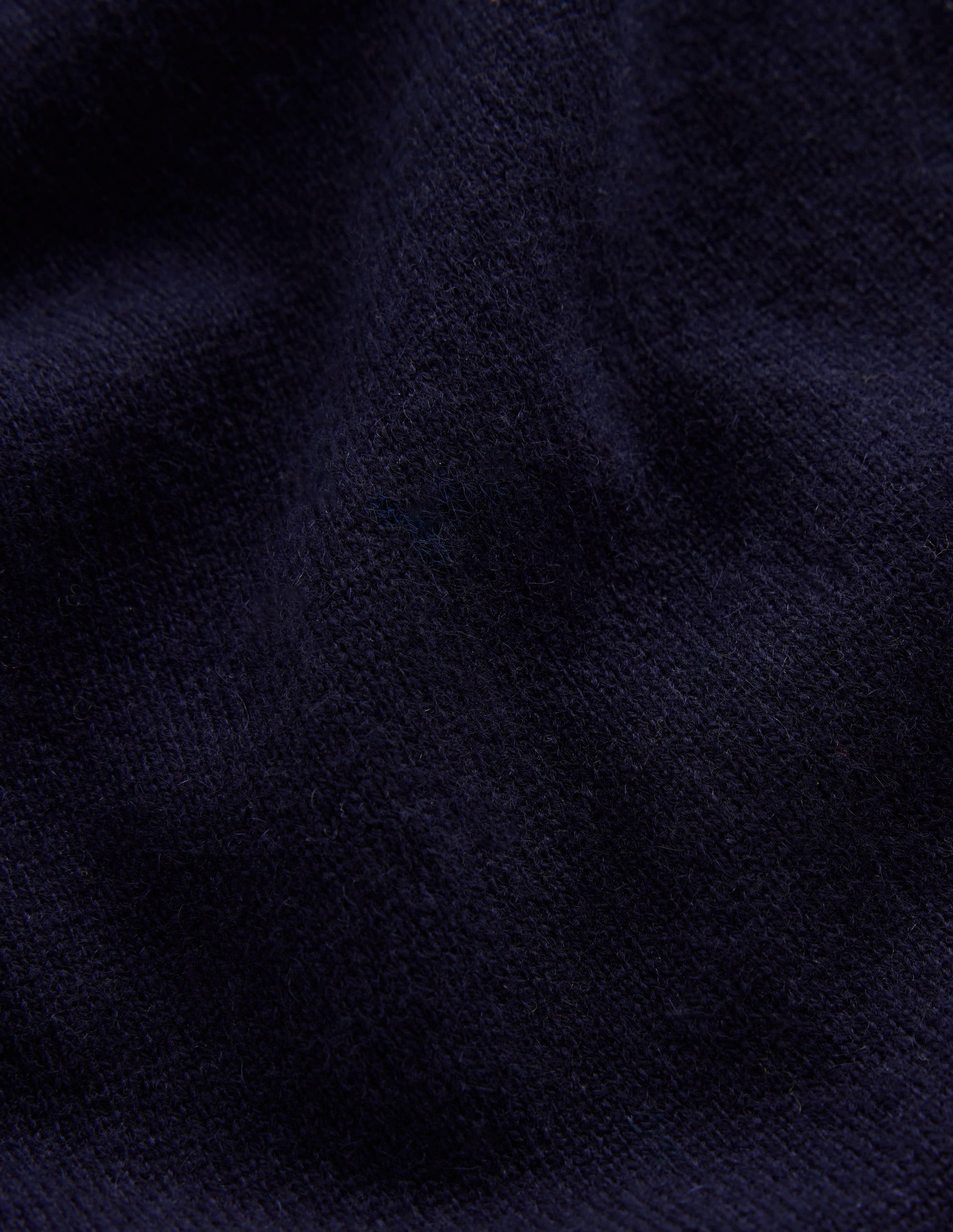 Elsie Kaschmirpullover mit Rundhalsausschnitt-Marineblau-6