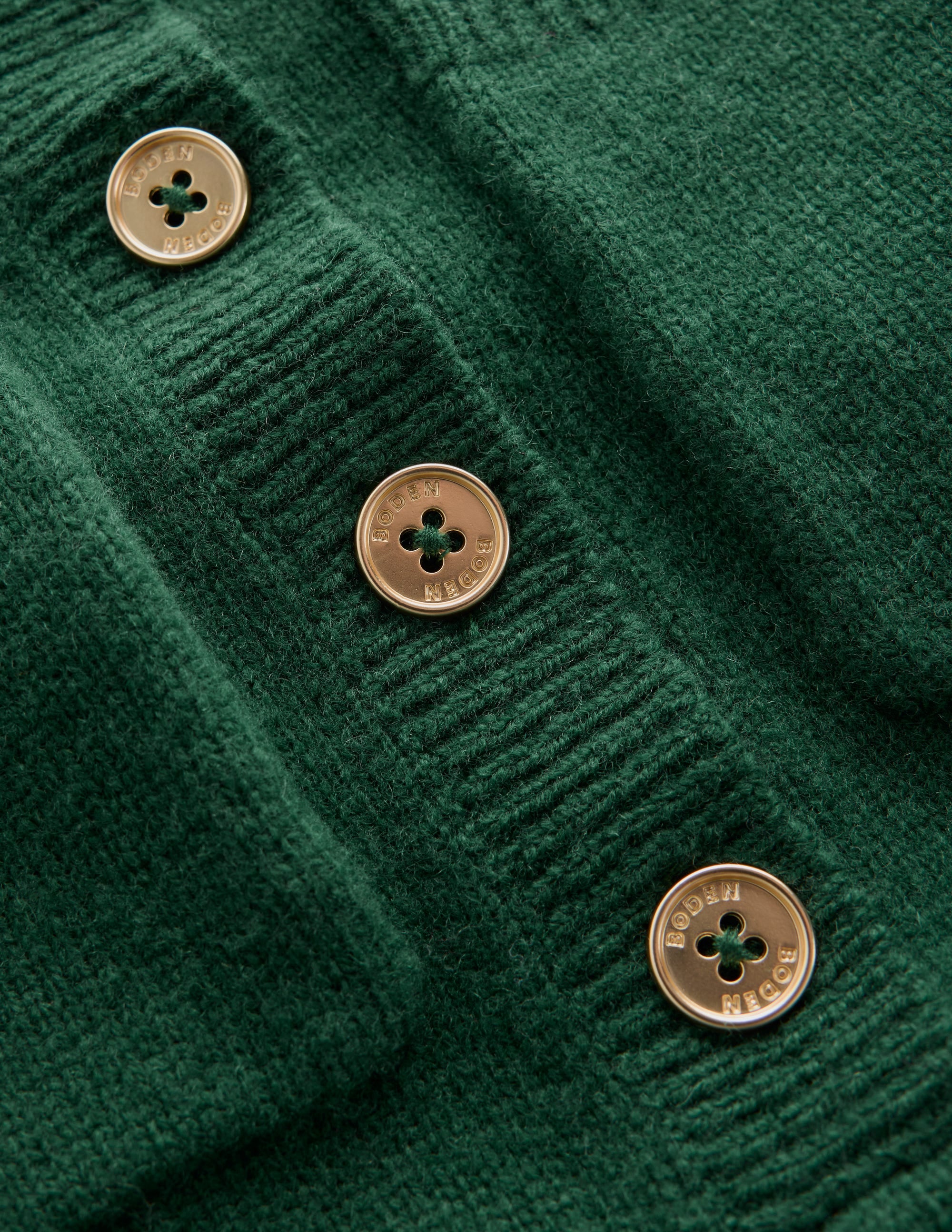 Marianne Pullover aus Merinowolle-Jagdgrün - Image 6