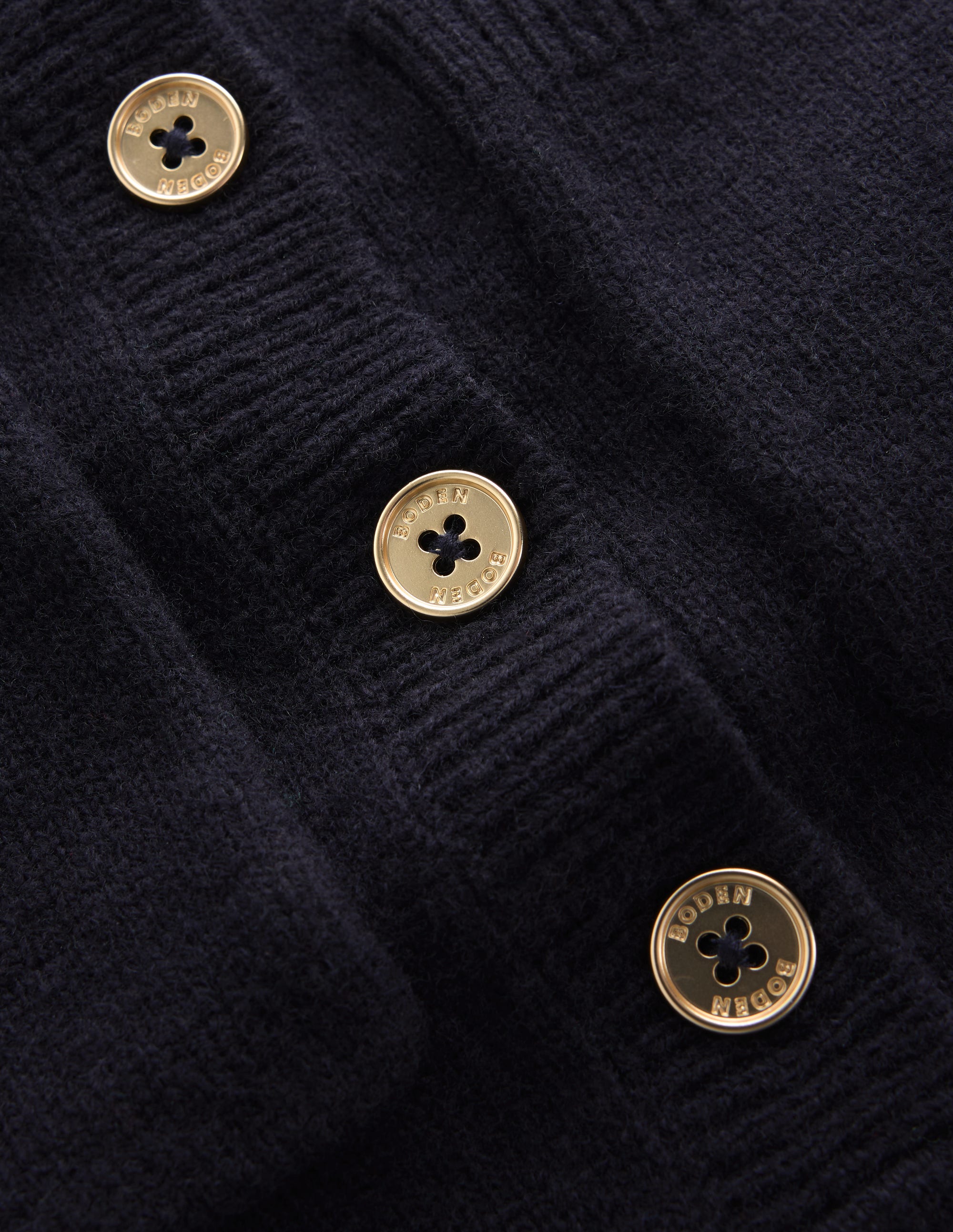 Marianne Pullover aus Merinowolle-Marineblau - Image 7