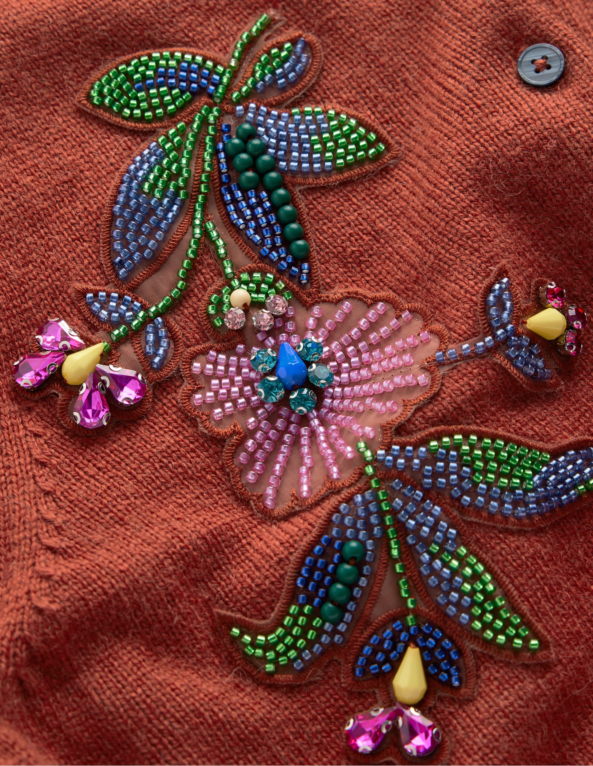 Ria Verzierte Strickjacke-Lebkuchen - Image 8