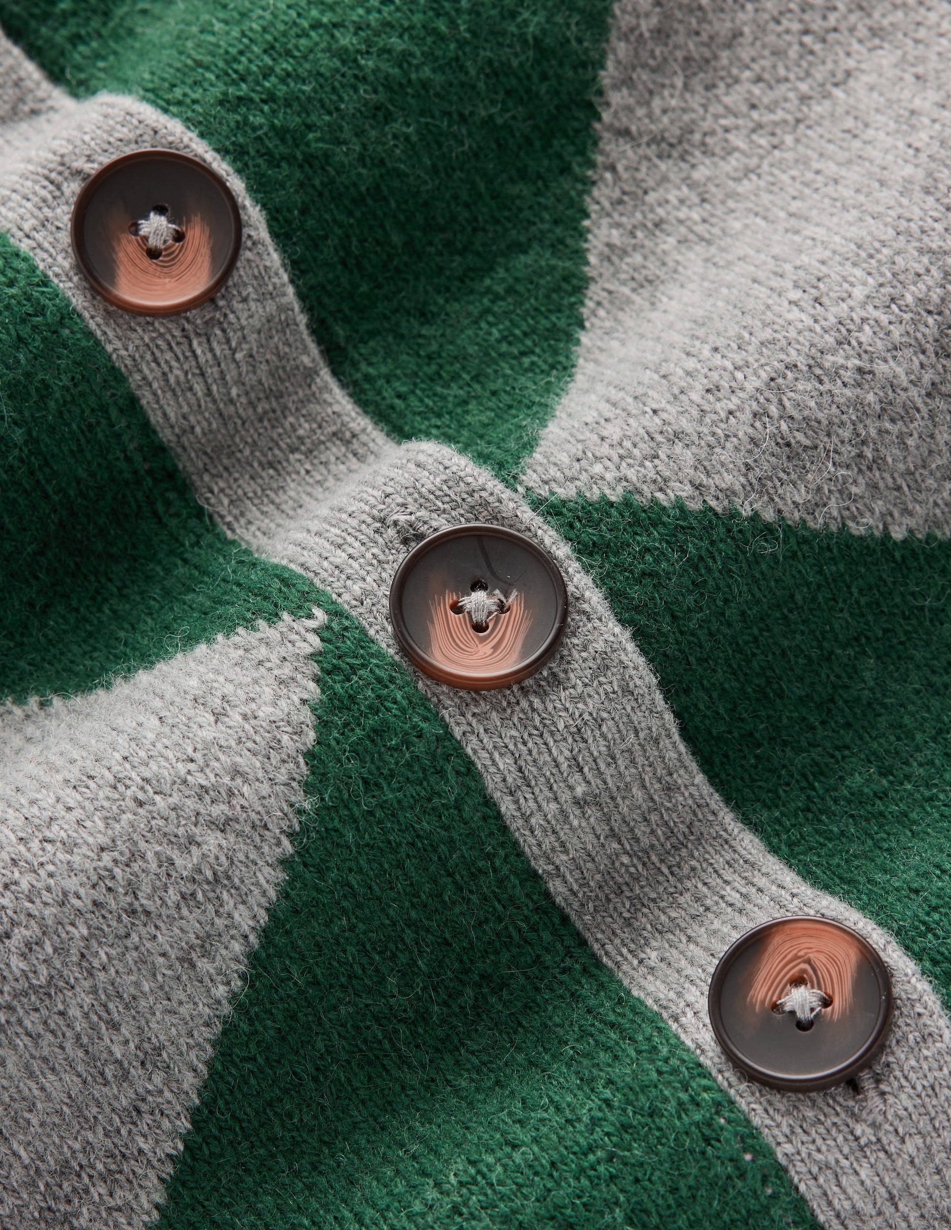 Jemma Jacquard-Strickjacke-Jagdgrün Argyle-7