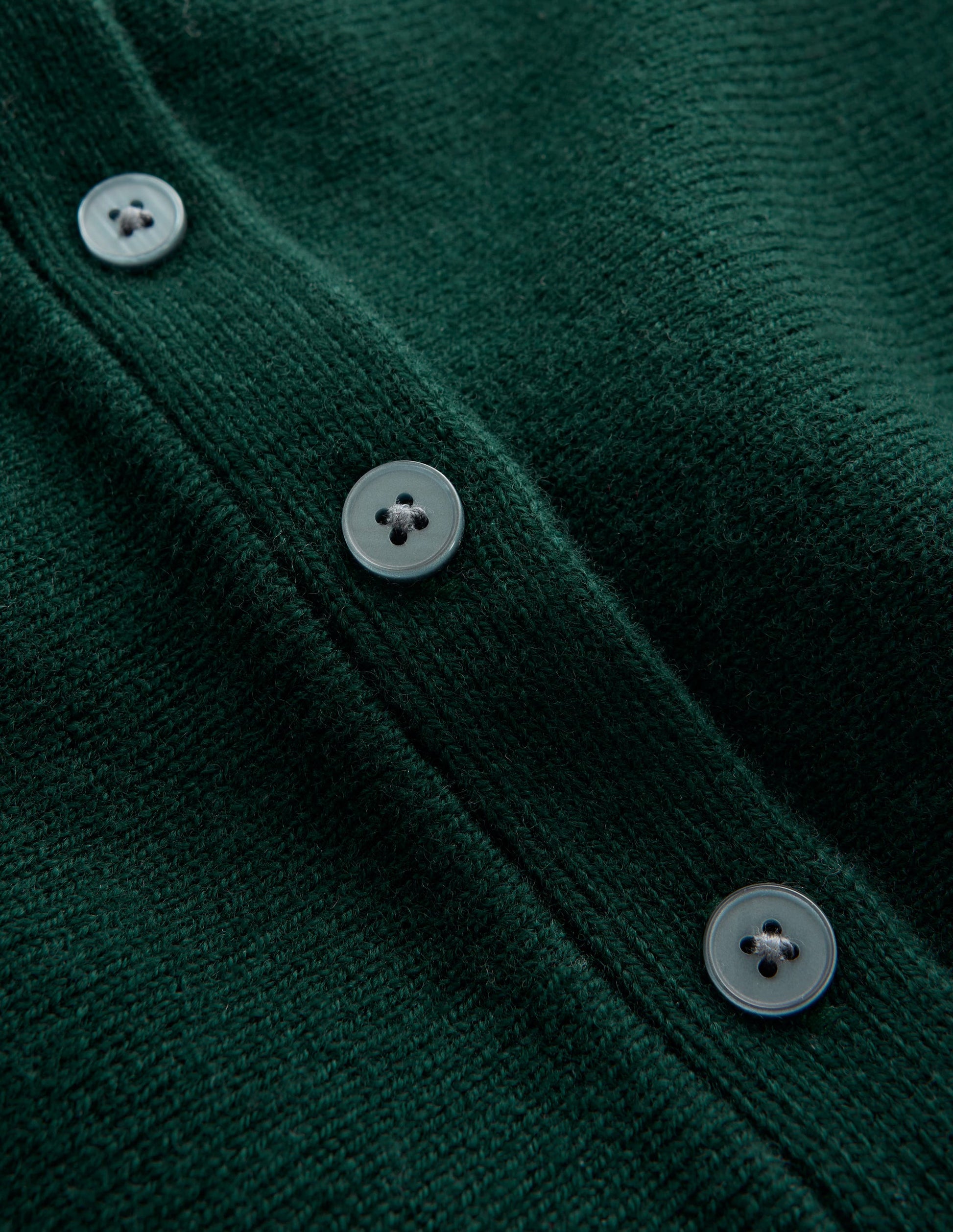 Gilet ajusté en laine à basque-Sea Moss-7