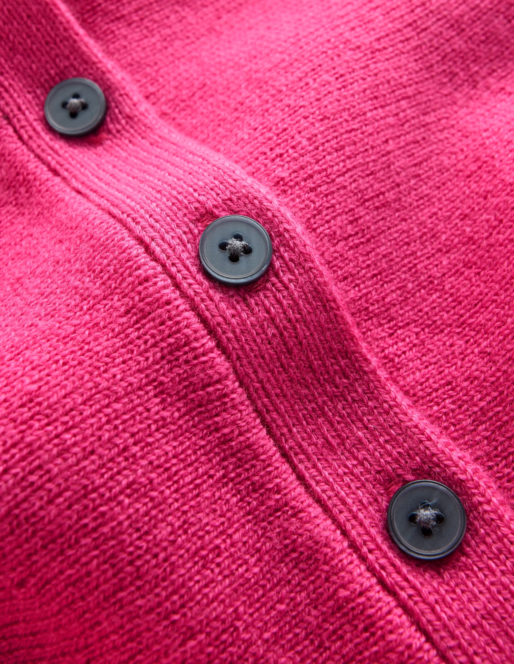 Taillierte Woll-Strickjacke mit Schößchen-ROSA - Image 7