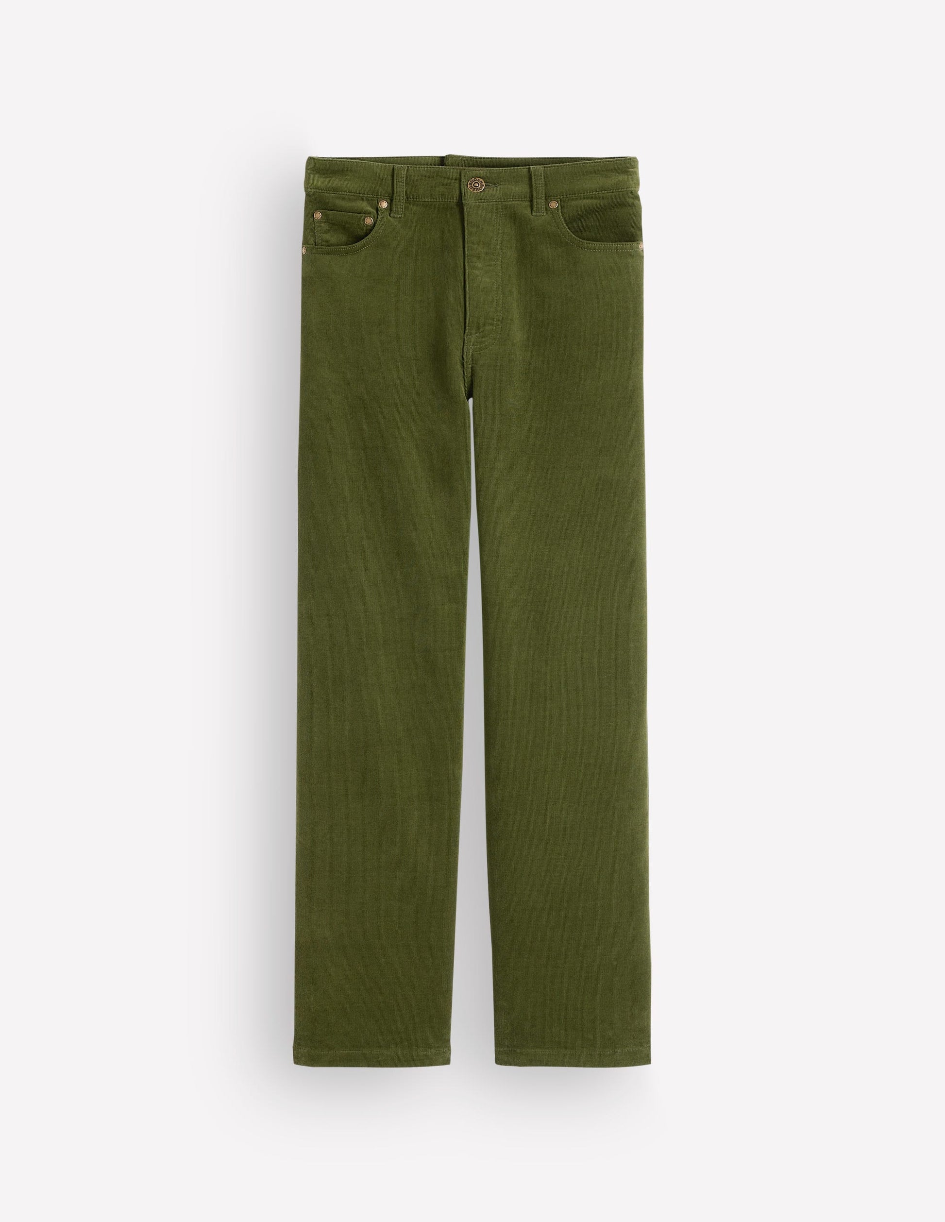 Cord-Jeans mit hohem Bund und geradem, lockerem Bein-Schnittlauch-6