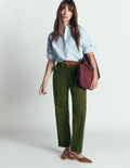 Canonbury Cordhose-Waldgrün