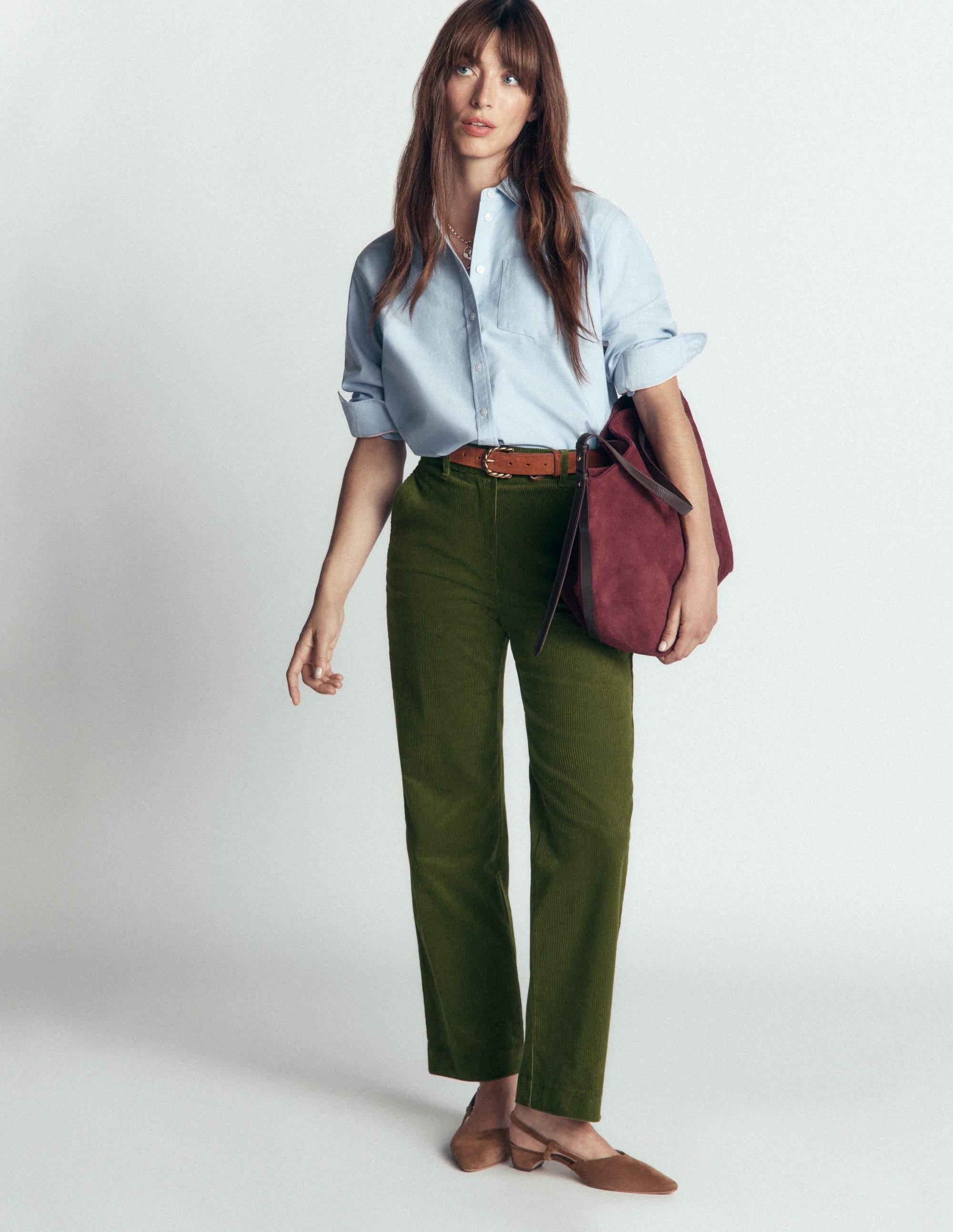 Canonbury Cordhose-Waldgrün - Image 1
