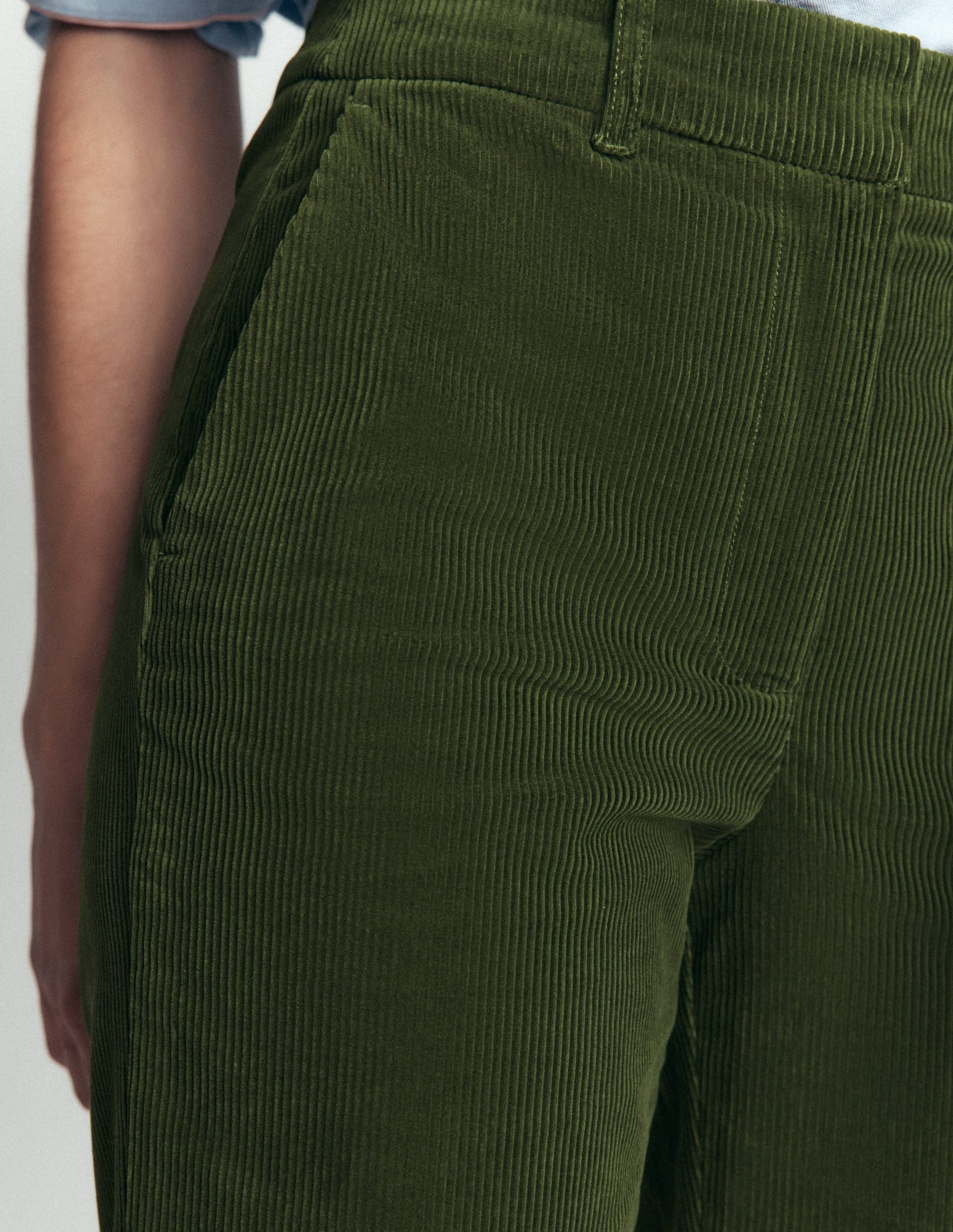 Canonbury Cordhose-Waldgrün-2
