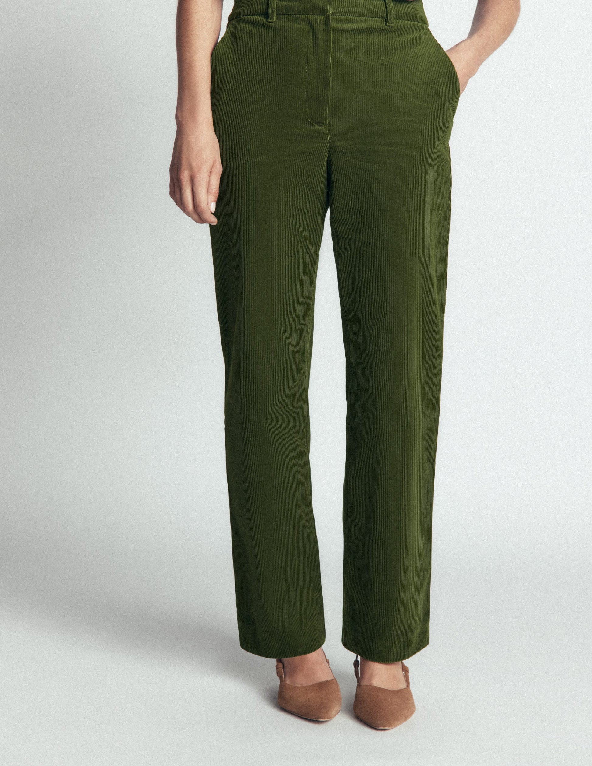 Canonbury Cordhose-Waldgrün-4