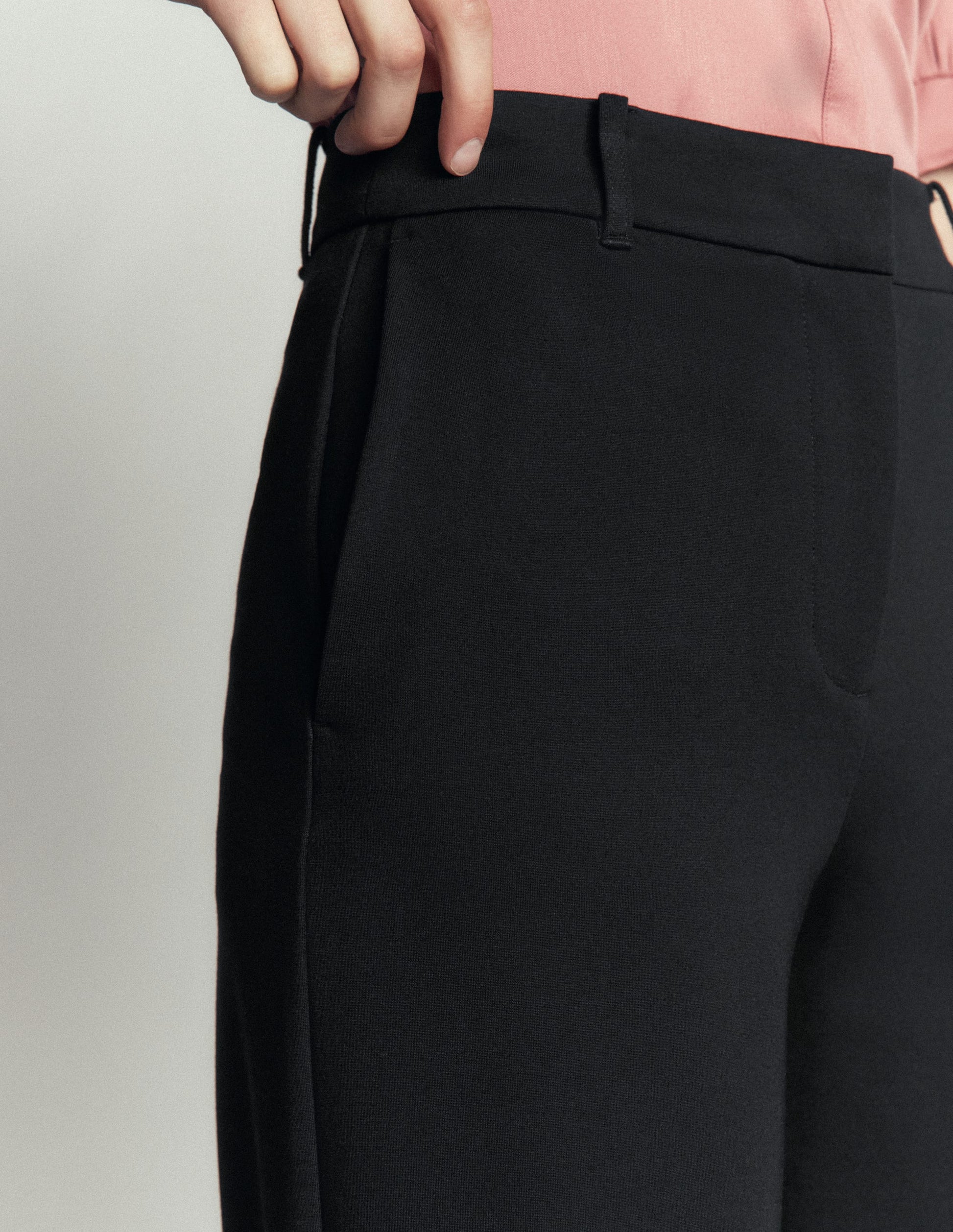 Belgravia Ponte-Hose-Schwarz-2