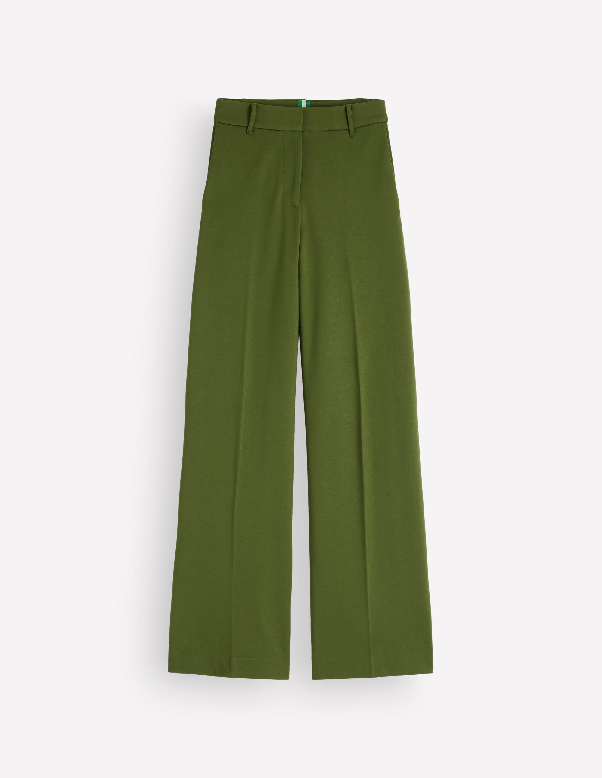 Pantalon Belgravia en point de Rome-Vert forêt - Image 5