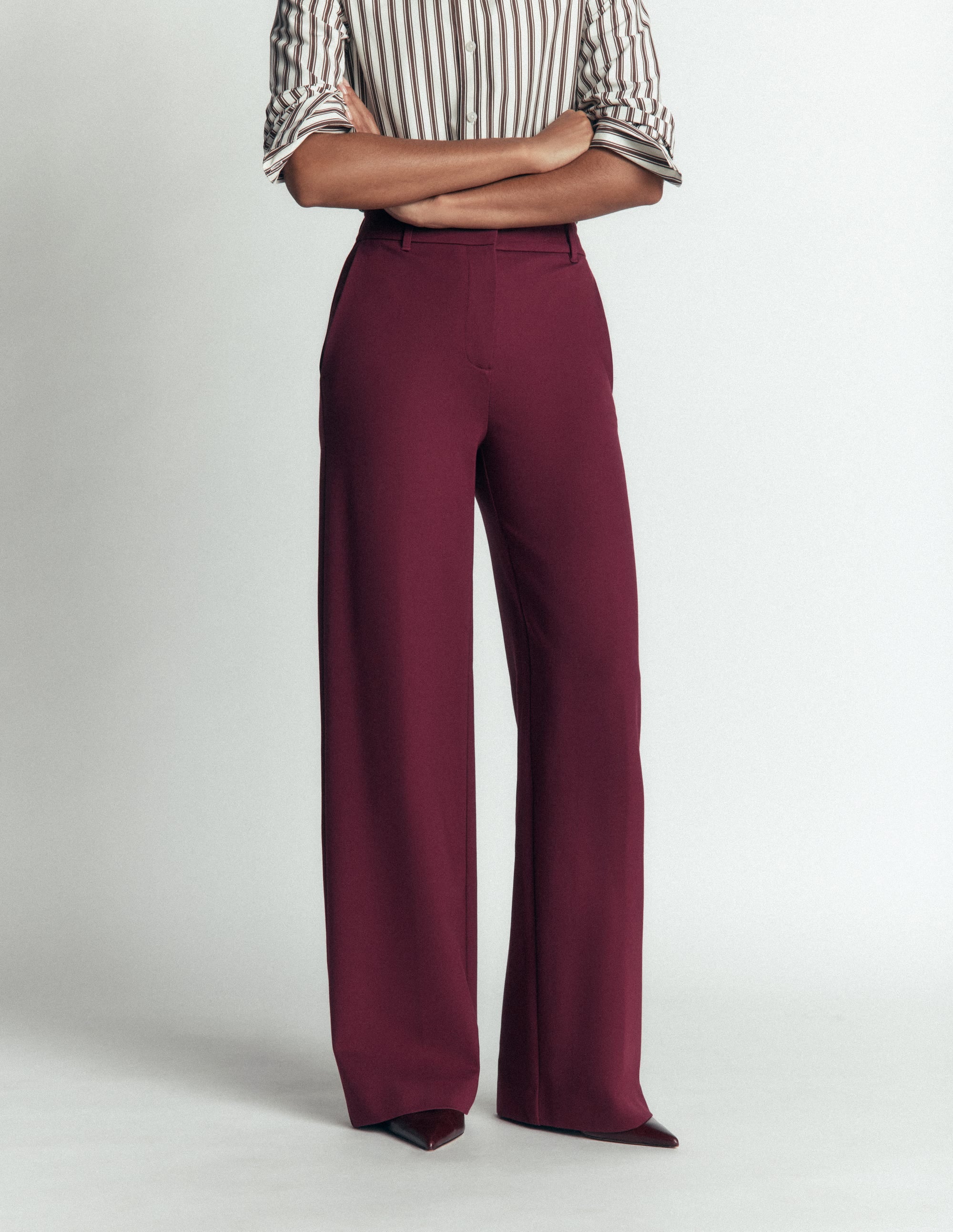 Belgravia Ponte-Hose-Dunkelviolett - Image 5