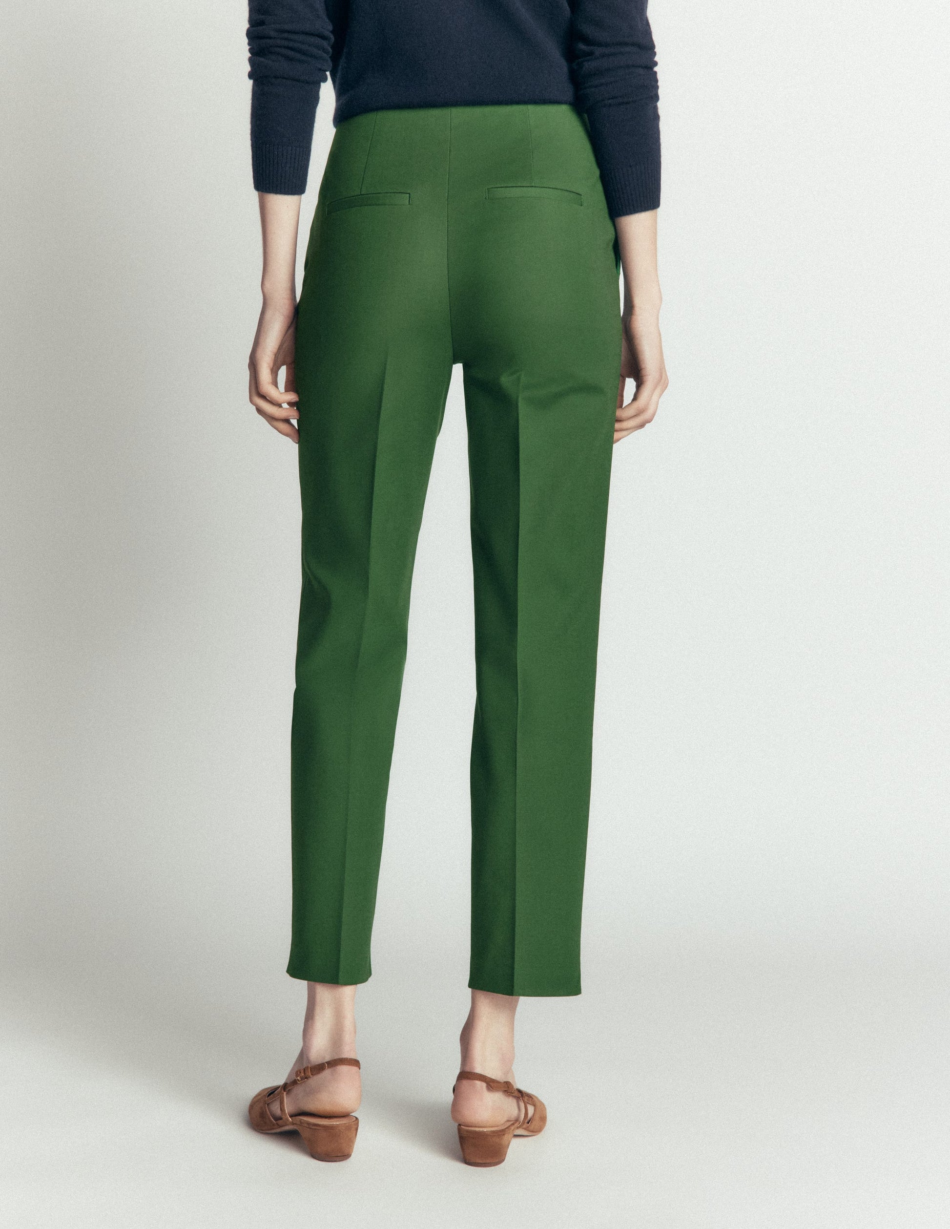 Pantalon slim en coton-Barbour-3
