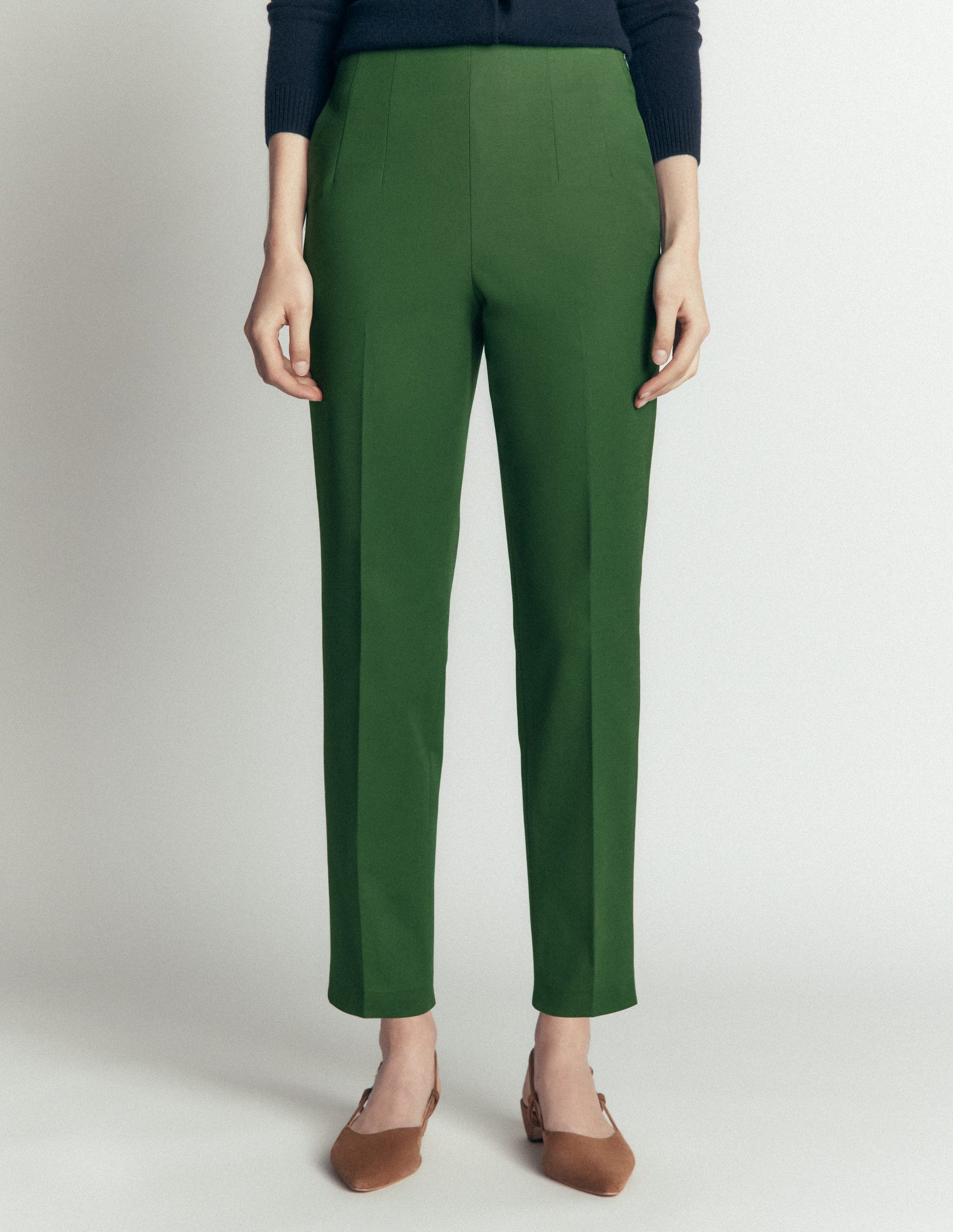 Pantalon slim en coton-Barbour-4