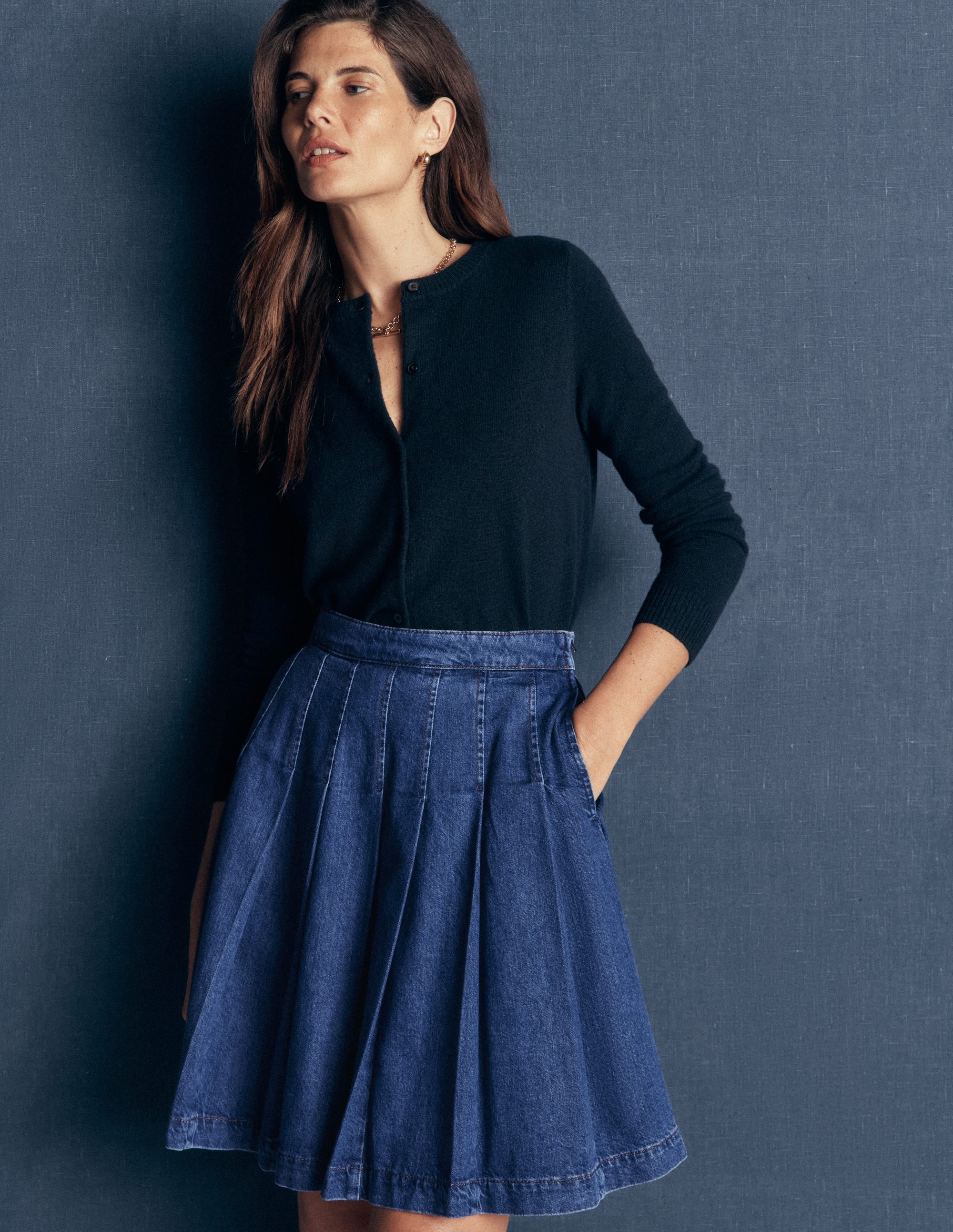 Aya Jeansrock-Medium Vintage - Image 1