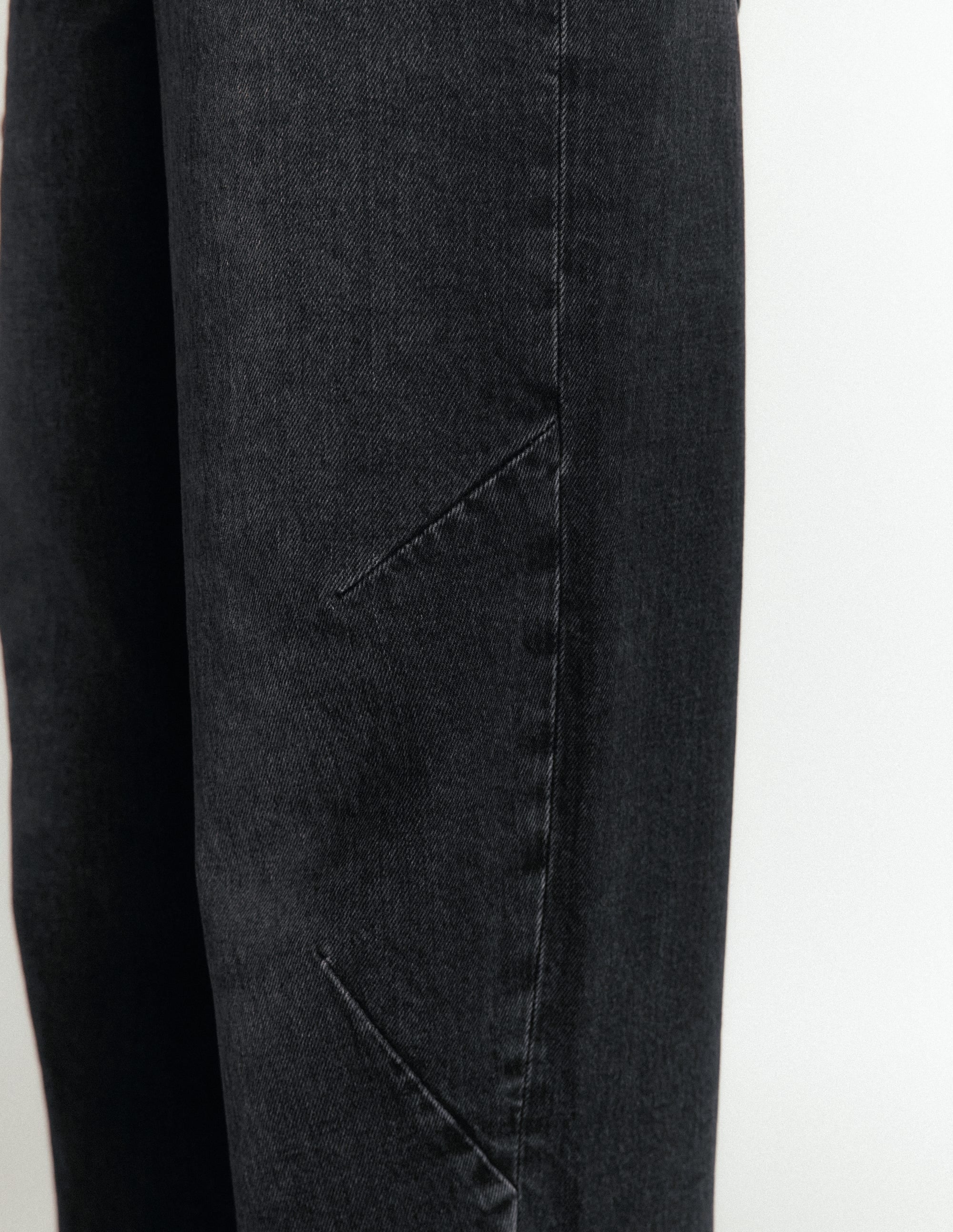 Barrel-Jeans-Verwaschenes Schwarz - Image 5