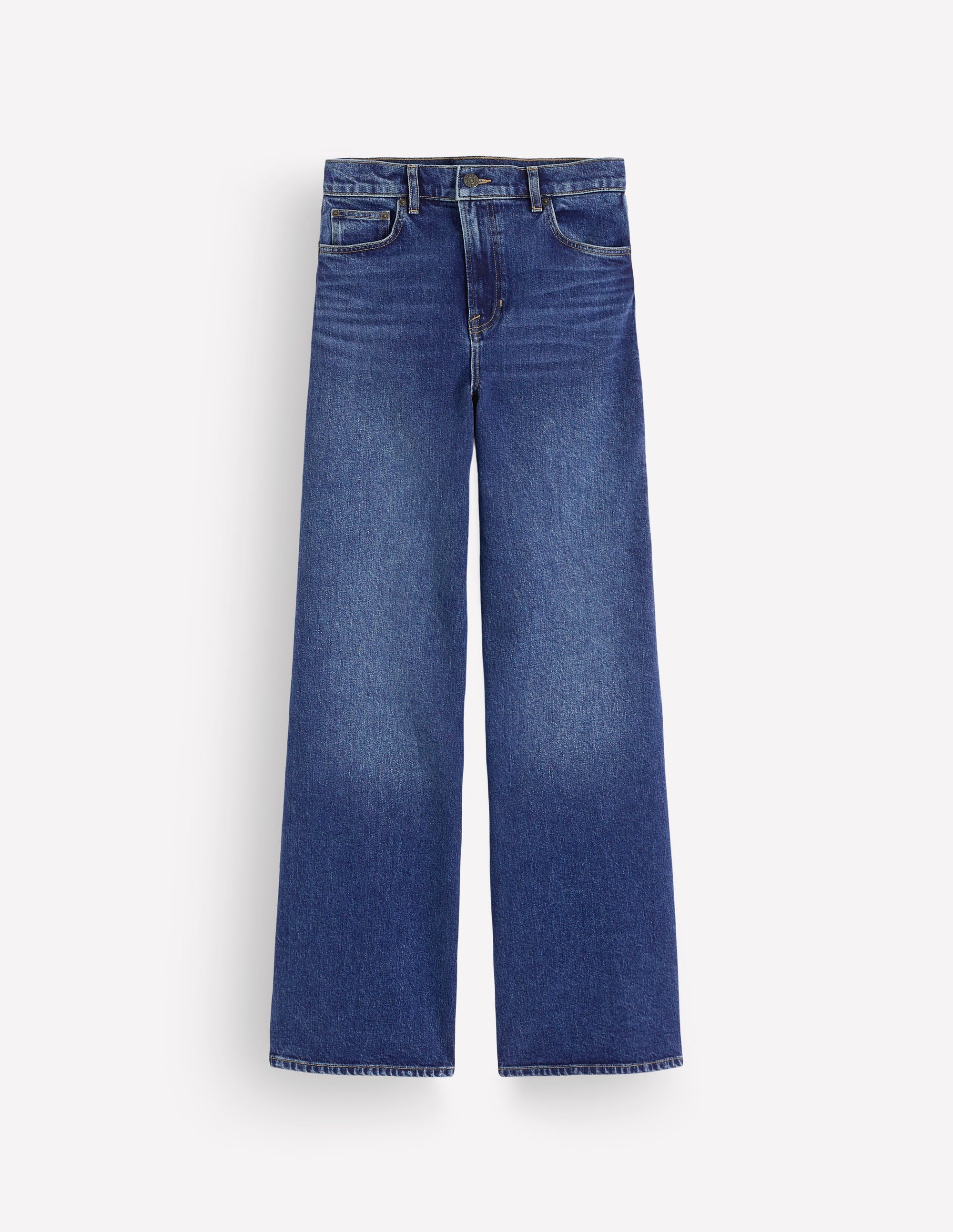 Hoch geschnittene Jeans mit weitem Bein-Medium Vintage - Image 6