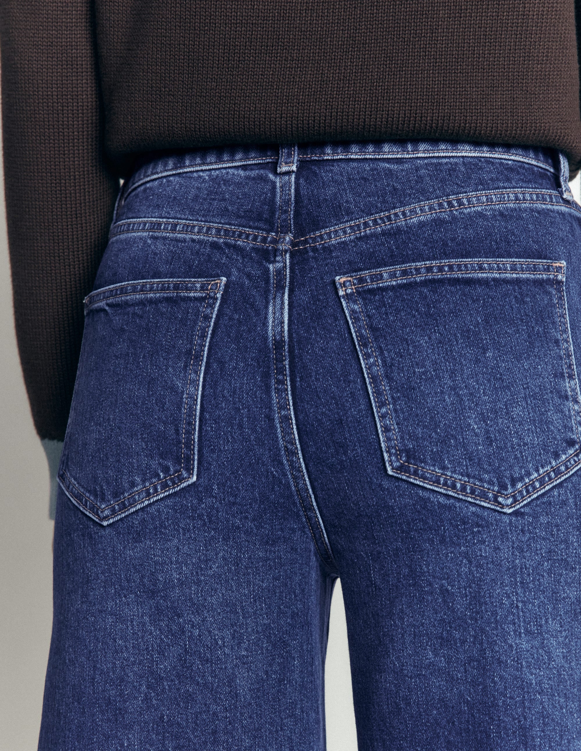 Hoch geschnittene Jeans mit weitem Bein-Medium Vintage - Image 5