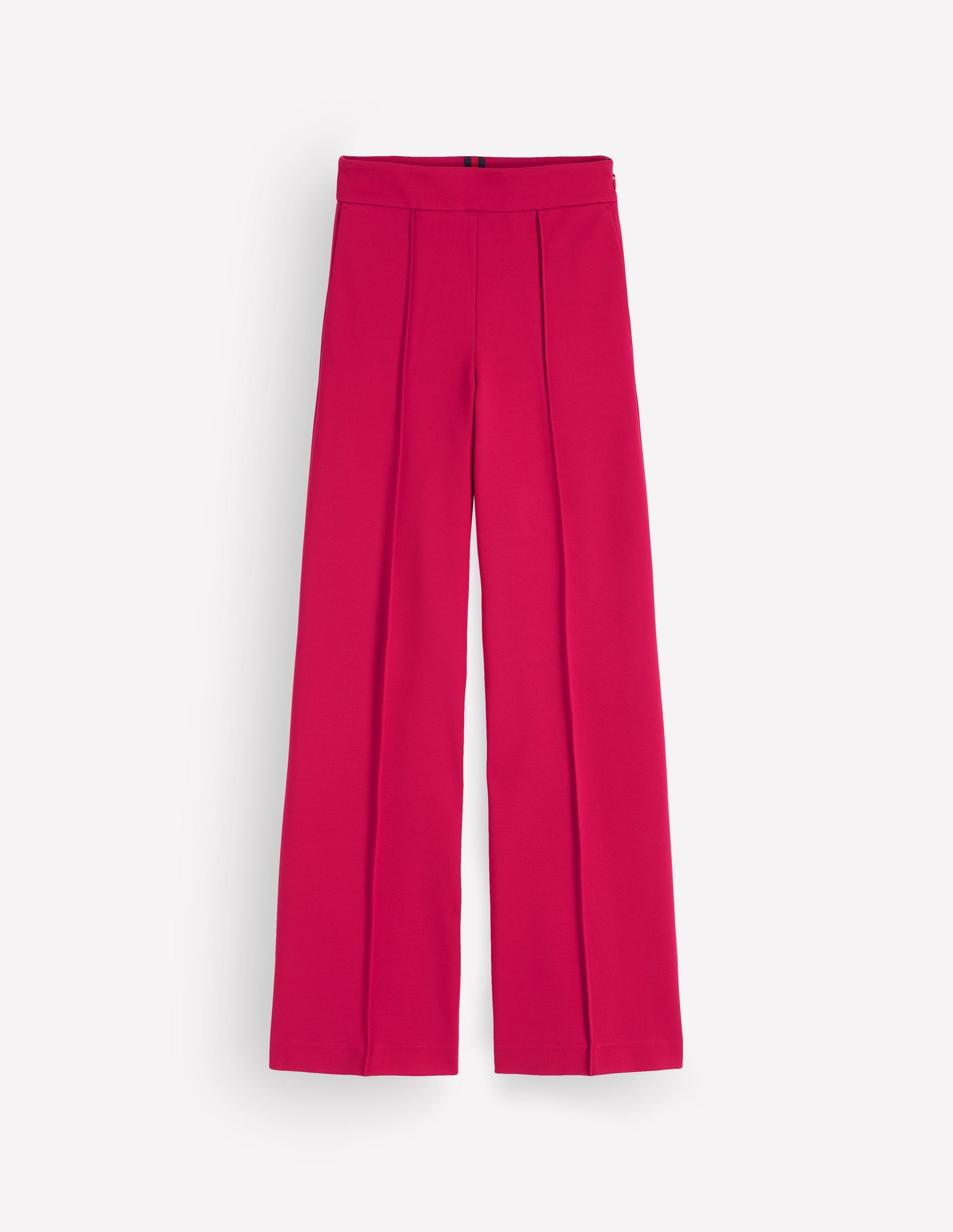 Ponte-Hose mit geradem Bein-Granatapfel-6