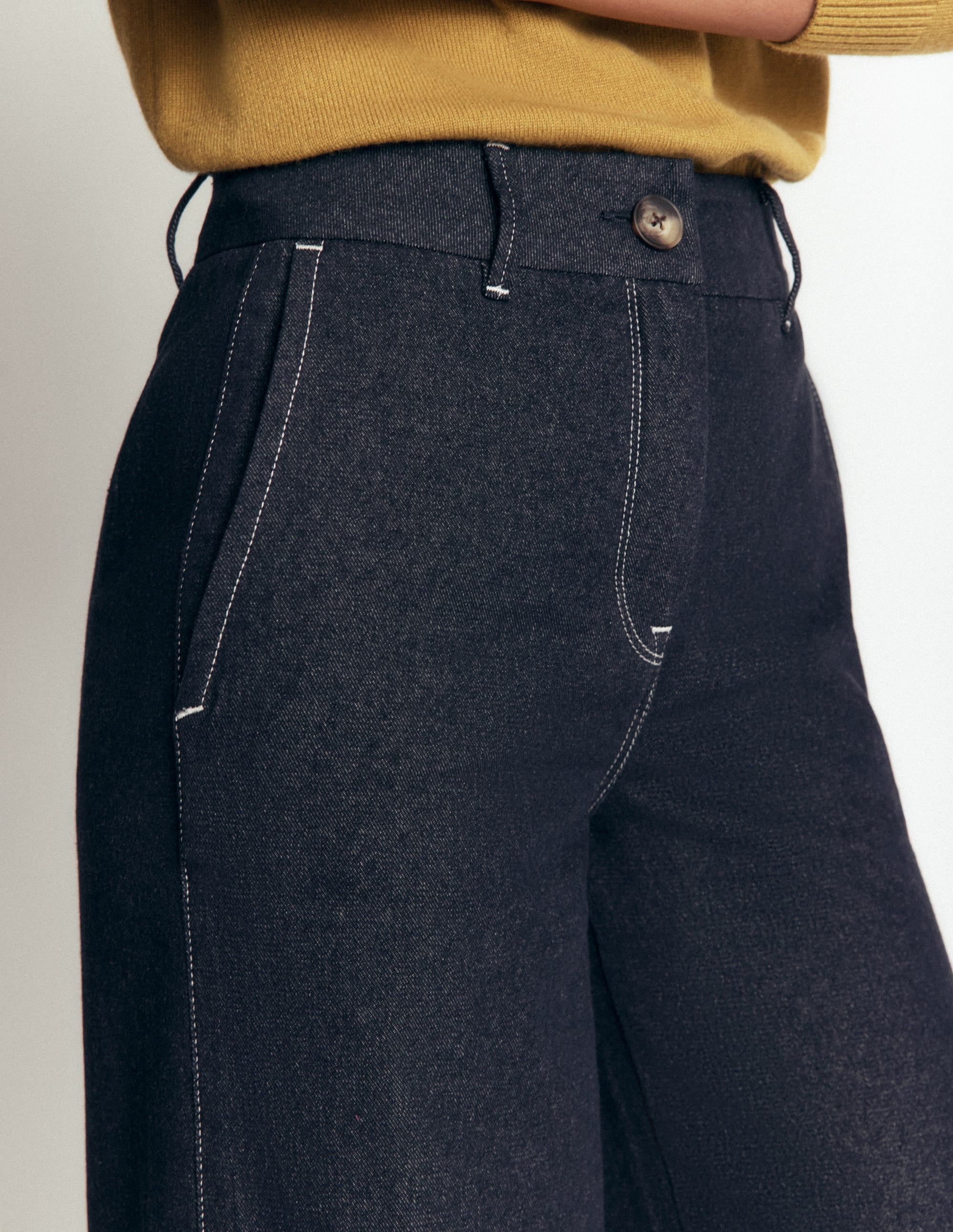 Belgravia Twillhose-Indigo - Image 2