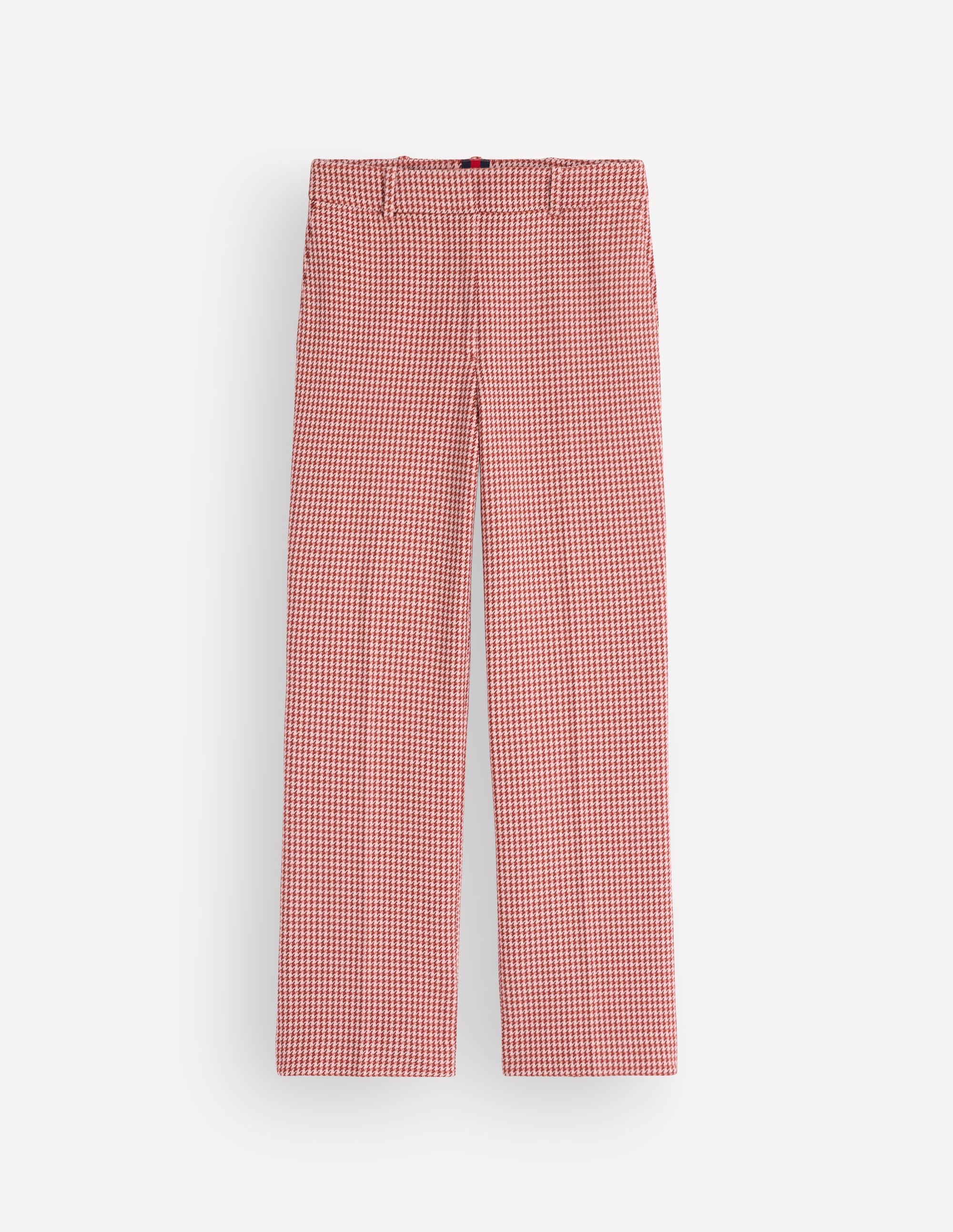 Canonbury 7/8-Hose aus Baumwolle-Rosa, Braun Feines Hahnentrittmuster - Image 6