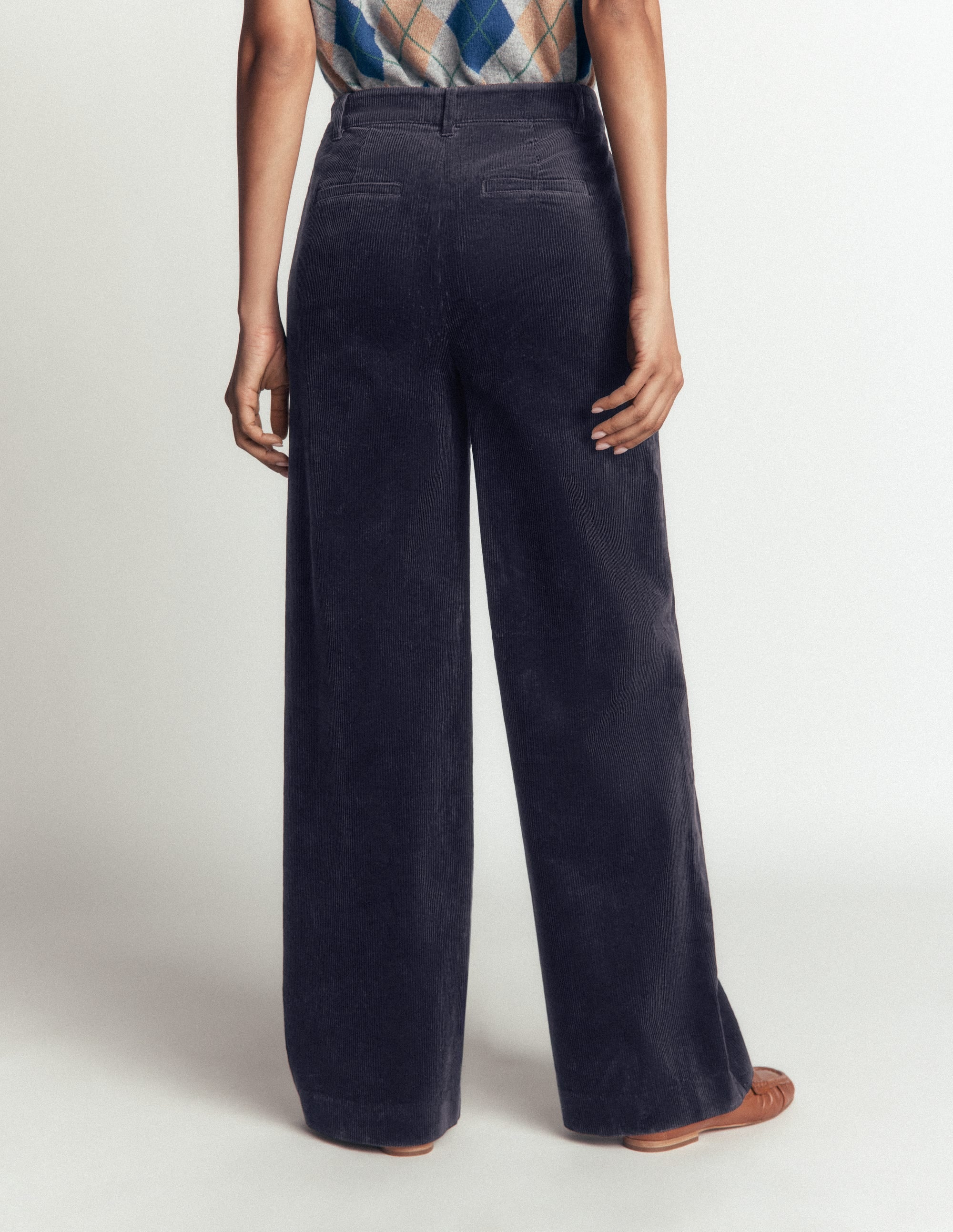 Belgravia Cordhose-Marineblau - Image 3