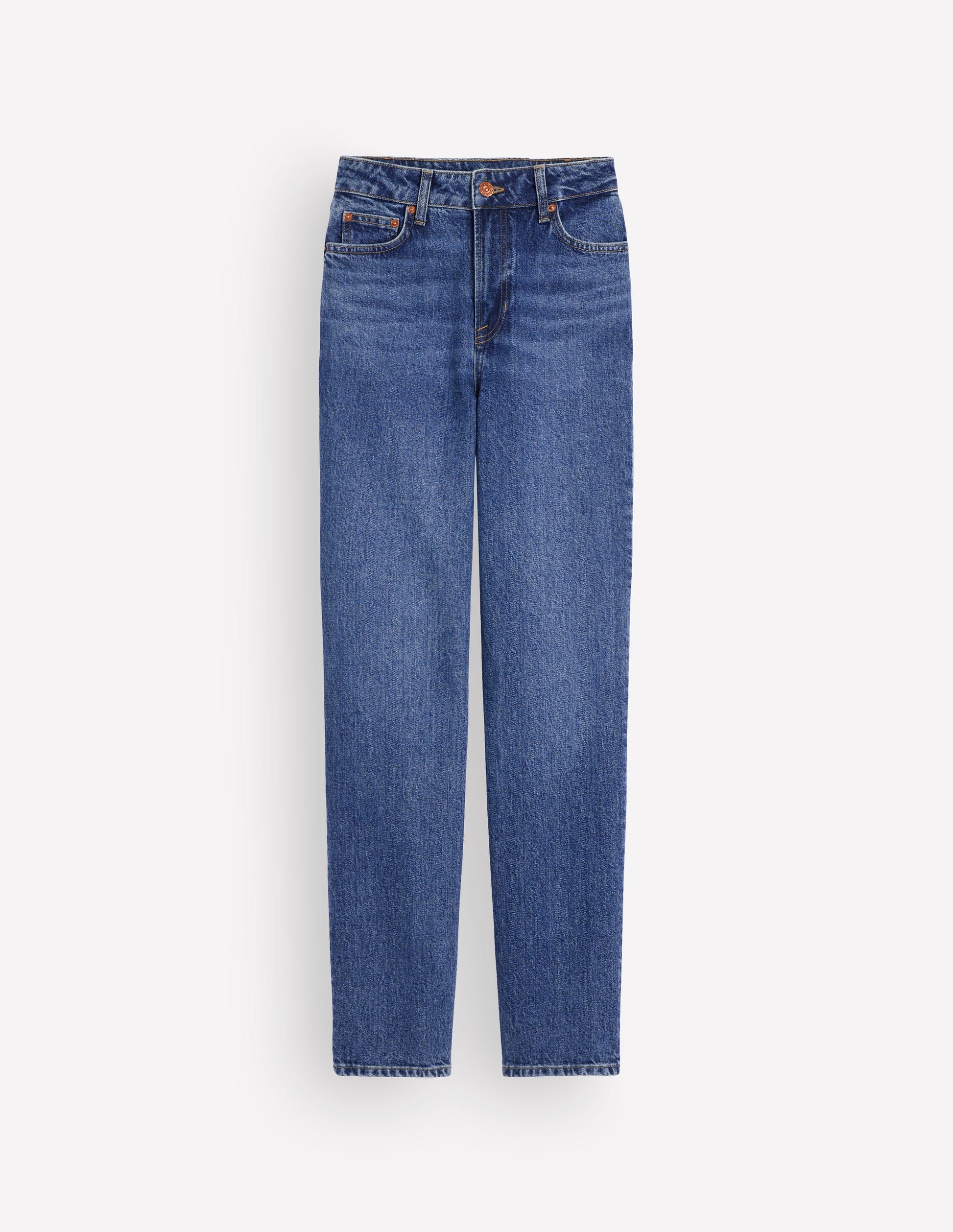 Jeans mit hohem Bund und geradem Bein-Medium Vintage-7