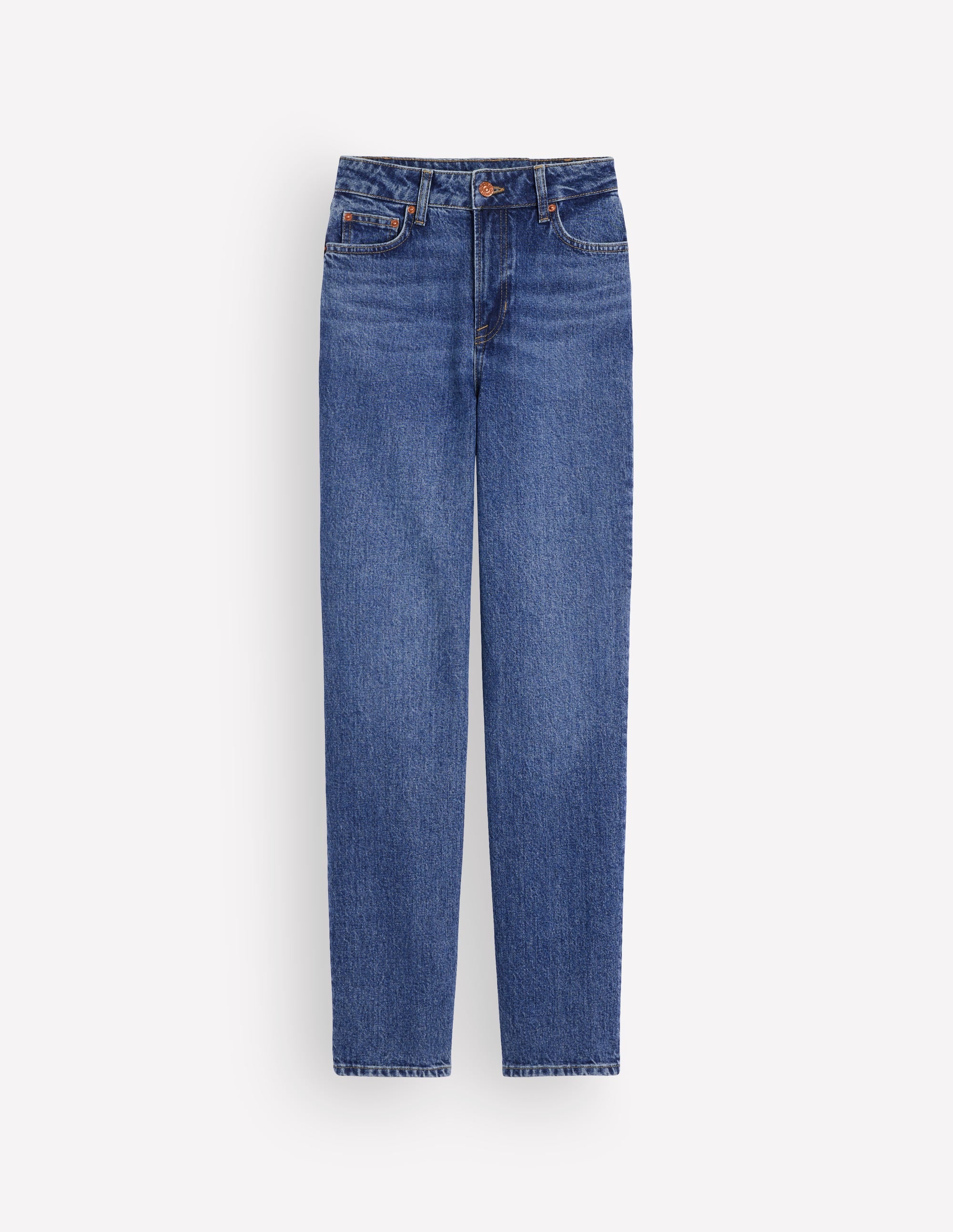 Jeans mit hohem Bund und geradem Bein-Medium Vintage - Image 7