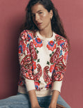 Emi Bedrucktes Sweatshirt-Bunt, Boho-Traum
