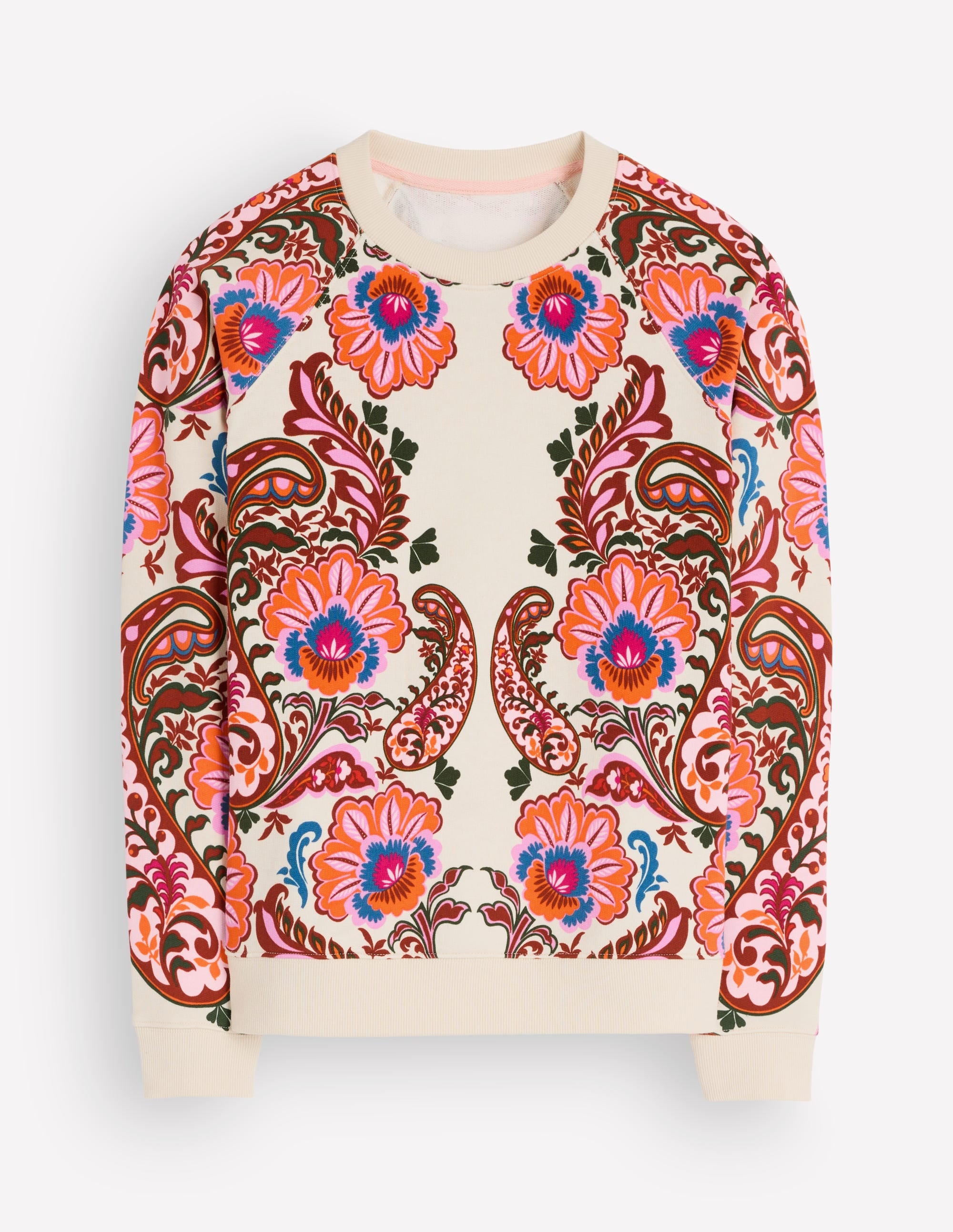 Rosa Bedrucktes Sweatshirt-Bunt, Boho-Traum - Image 6