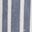 Chemise Sienna décontractée en coton-Rayé large bleu marine
