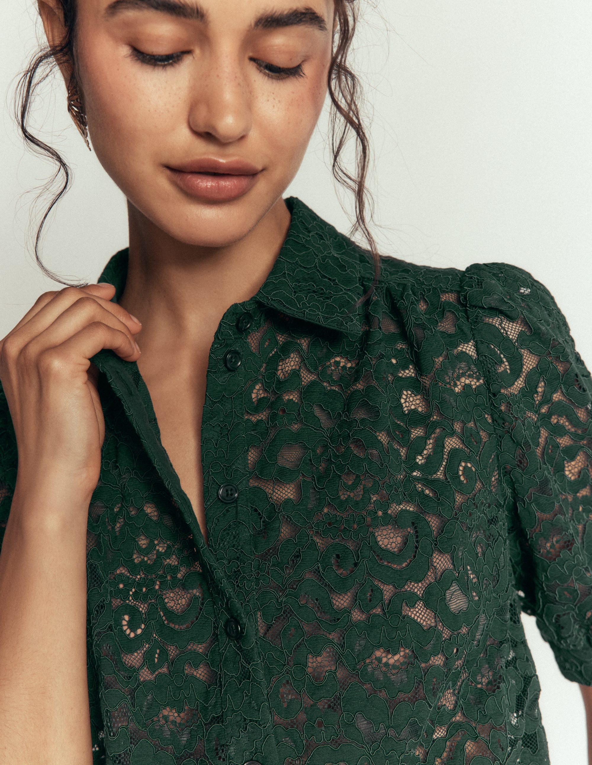 Chemise Penelope en dentelle-Barbour - Image 2