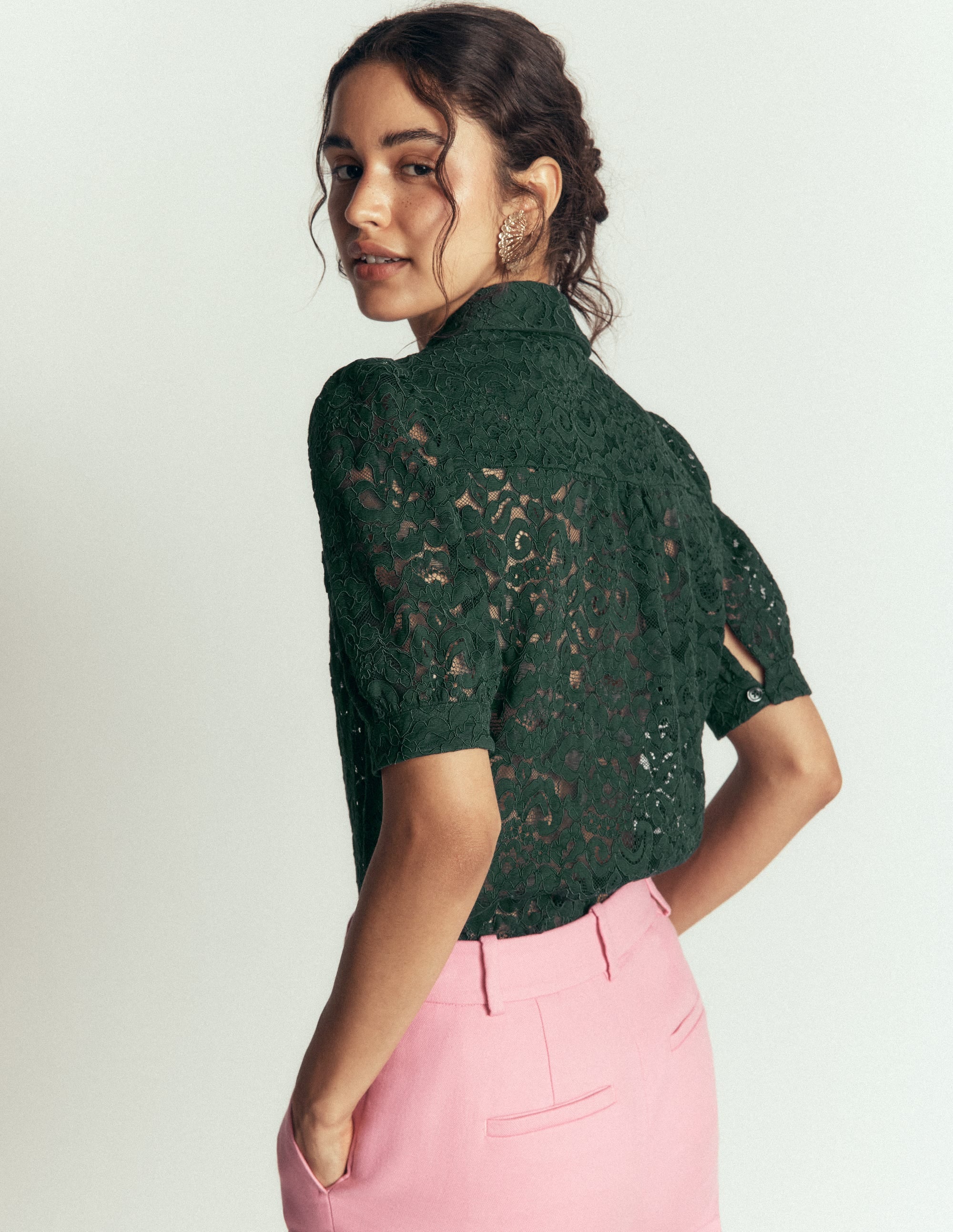 Chemise Penelope en dentelle-Barbour - Image 3