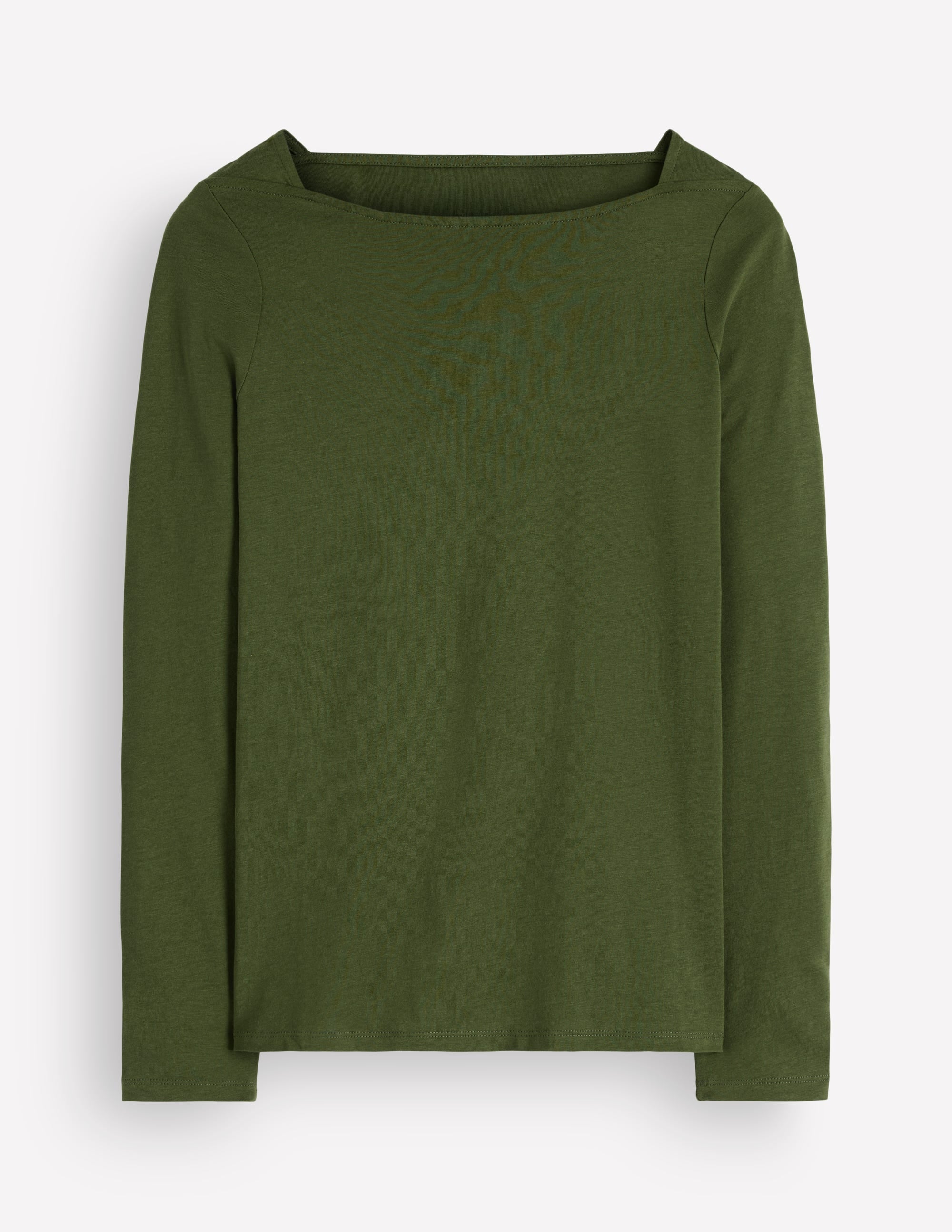 Langarmshirt mit eckigem Ausschnitt-Braunschweigisches Grün - Image 4