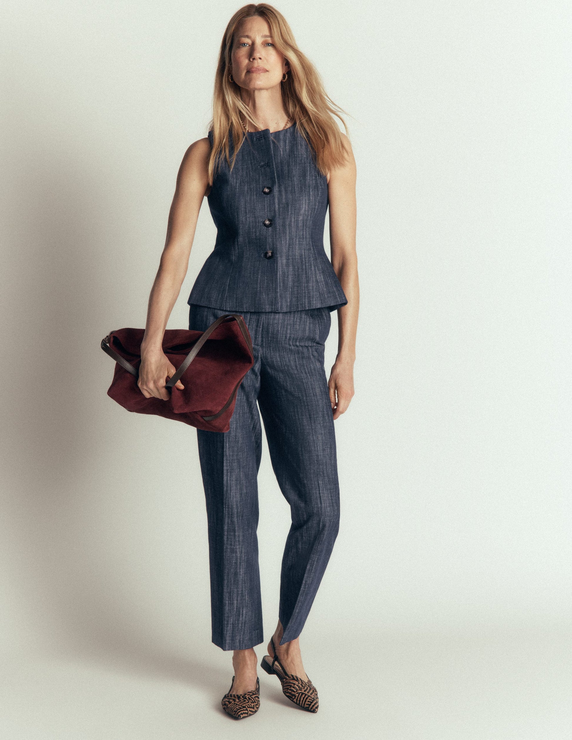 Jeansweste mit Schößchen-Indigo-4
