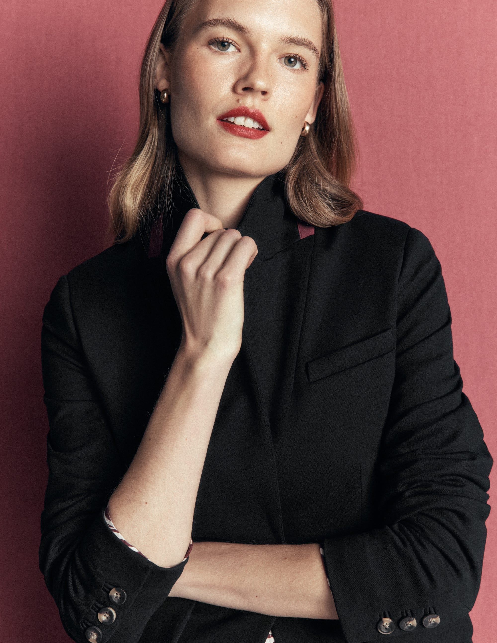 Stamford Ponte-Blazer-Schwarz - Image 2