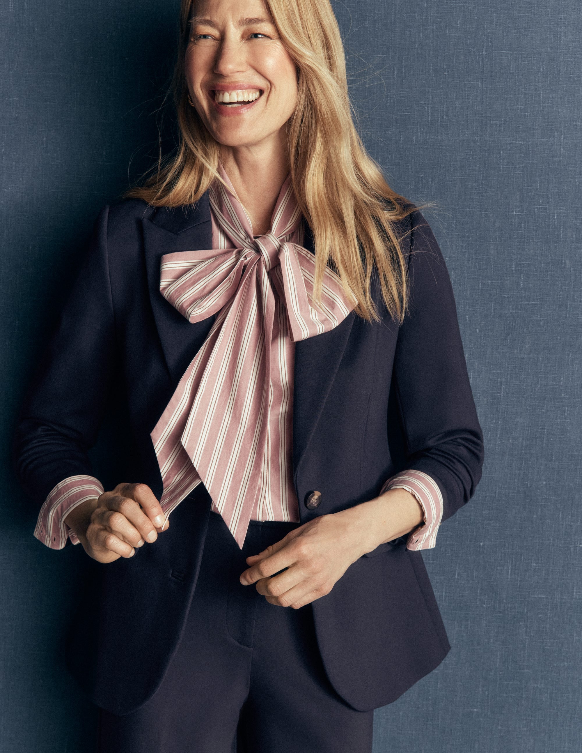 Stamford Ponte Blazer-Navy - Image 1