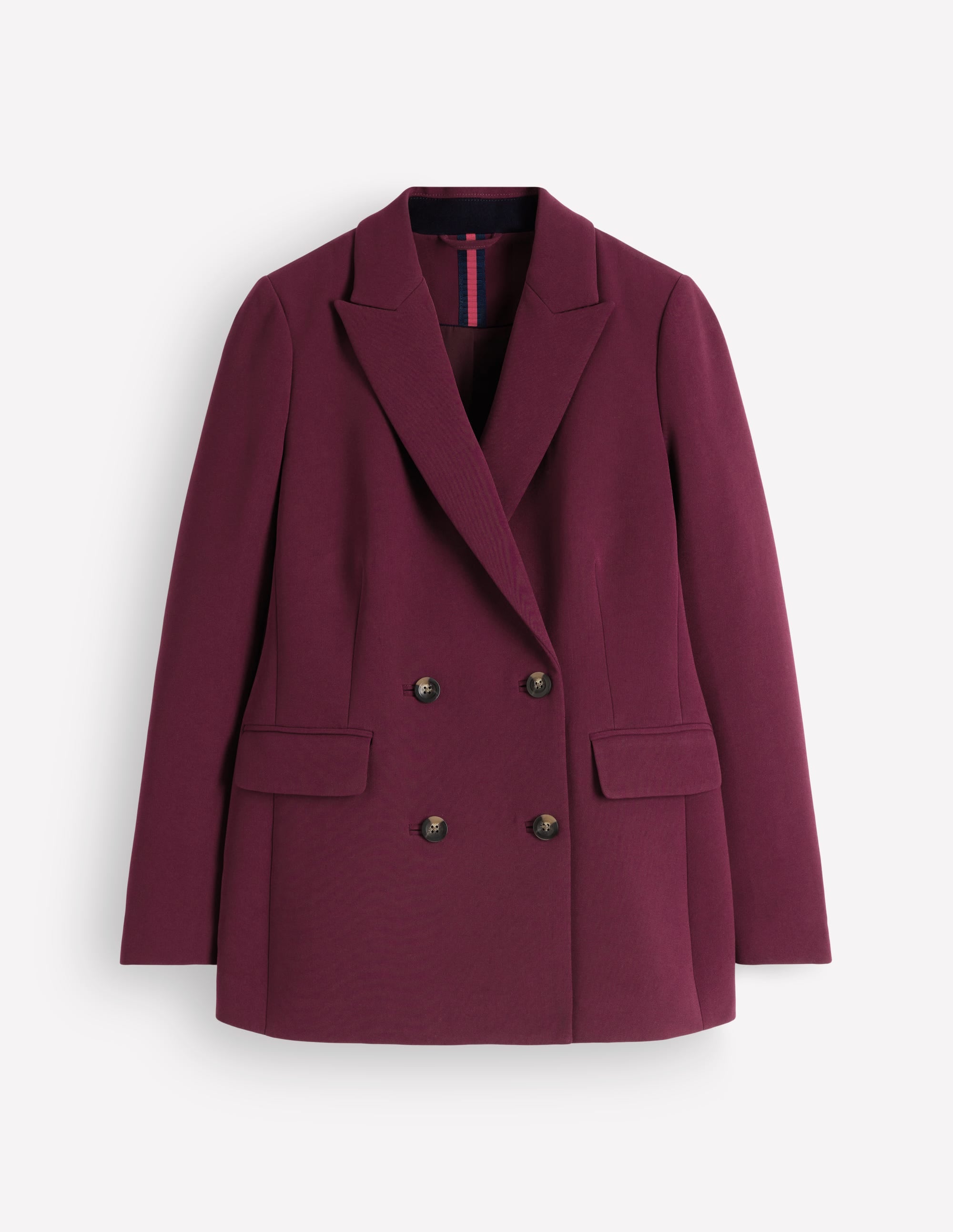Keswick Zweireihiger Blazer-Dunkelviolett - Image 8