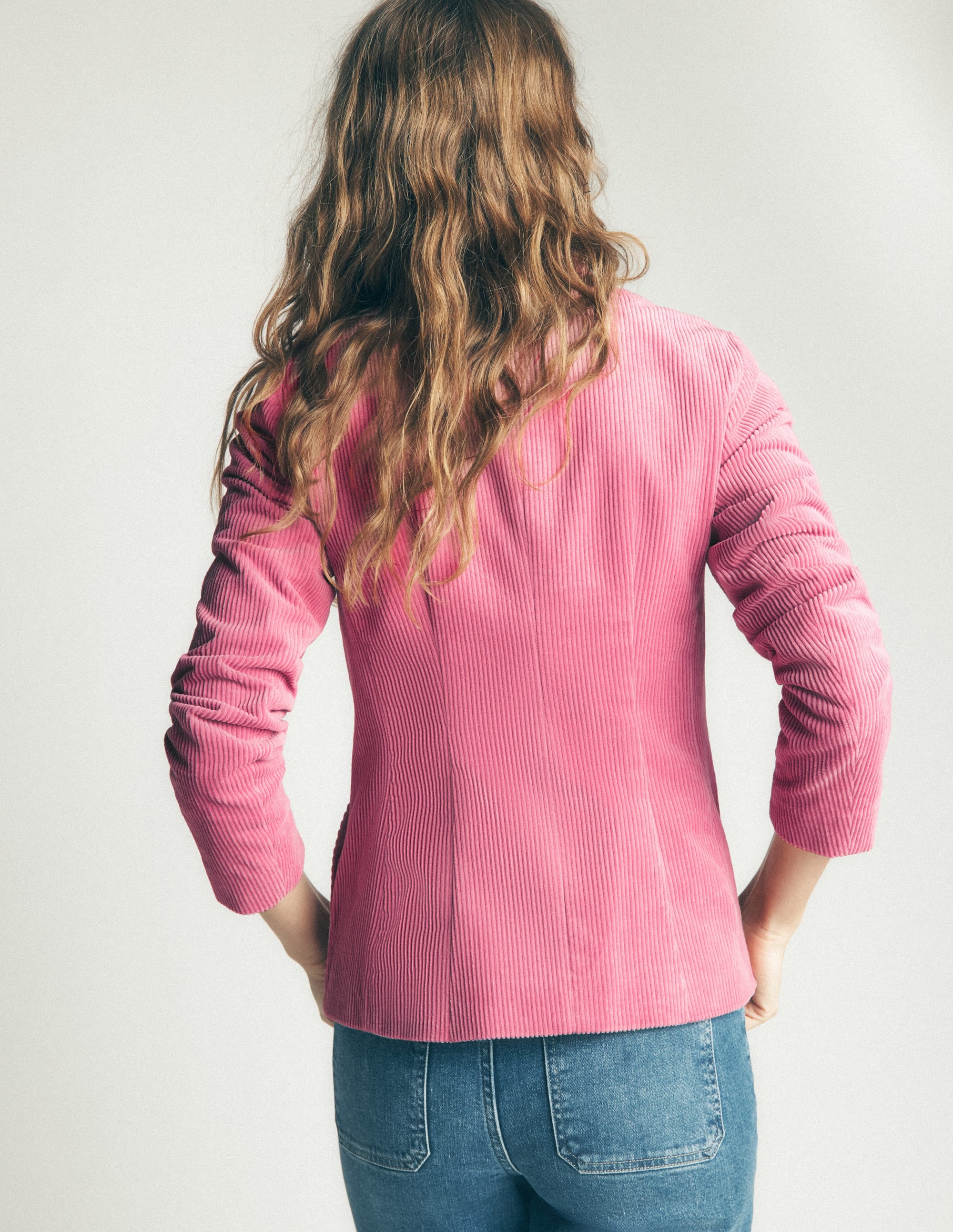 Hereford Cordjacke im Military-Stil-Rosa Heide - Image 4
