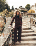 Blazer Keswick en velours côtelé-Pourpre foncé